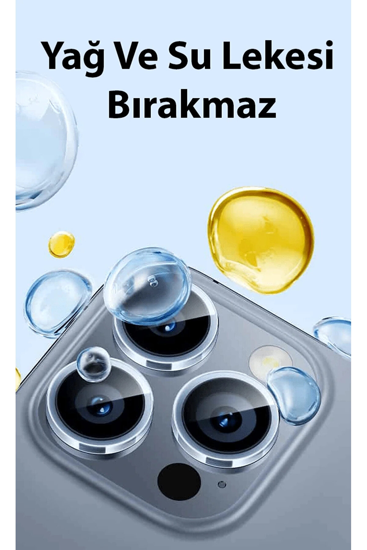 İphone 15/15 Plus İçi̇n Sapphi̇re Seri̇si̇ Hd Cam Kamera Koruyucu-(1903) - Dropx7709-1643