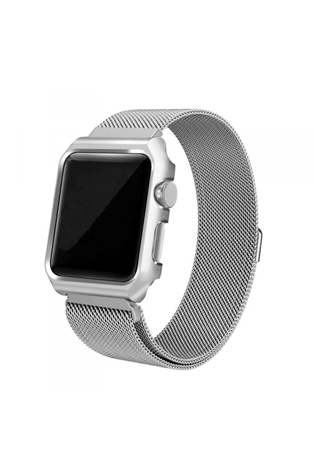 Ally Apple Watch 6-5-4 44Mm Watch Ultra 49Mm Metal Kayış Mi̇lano Loop+Metal Kı - Dropx5837-5998