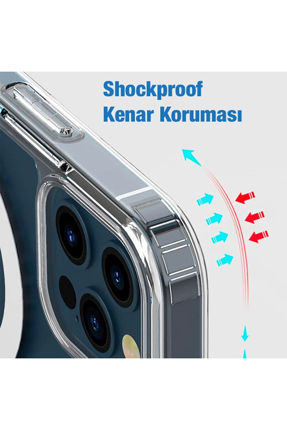 Ally İphone 13 Pro Magsafe Uyumlu Manyeti̇k Kılıf Si̇li̇kon Kılıf-(1903) - Dropx4170-1245