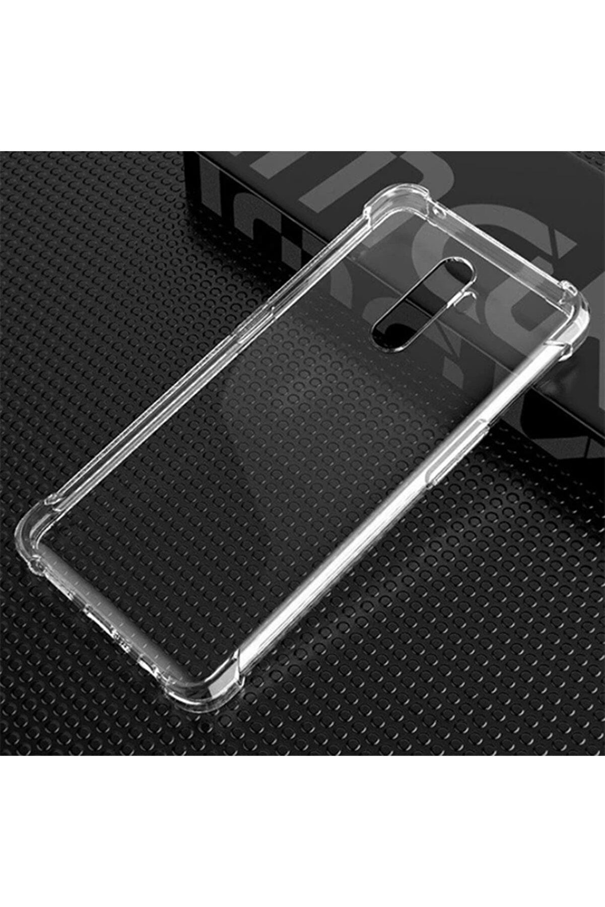 Oppo Reno 2 Anti̇-Drop Darbe Emi̇ci̇ Si̇li̇kon Kılıf-(5775) - Gms4917-4947