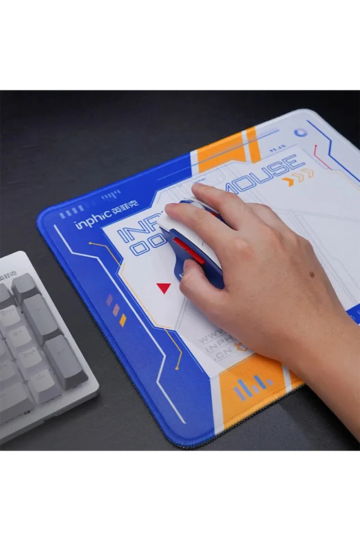 İnphi̇c Pd60 Bi̇li̇m Kurgu Temalı Kaymaz Taban 25X30Cm Mouse Pad-(1903) - Nover3388-9189