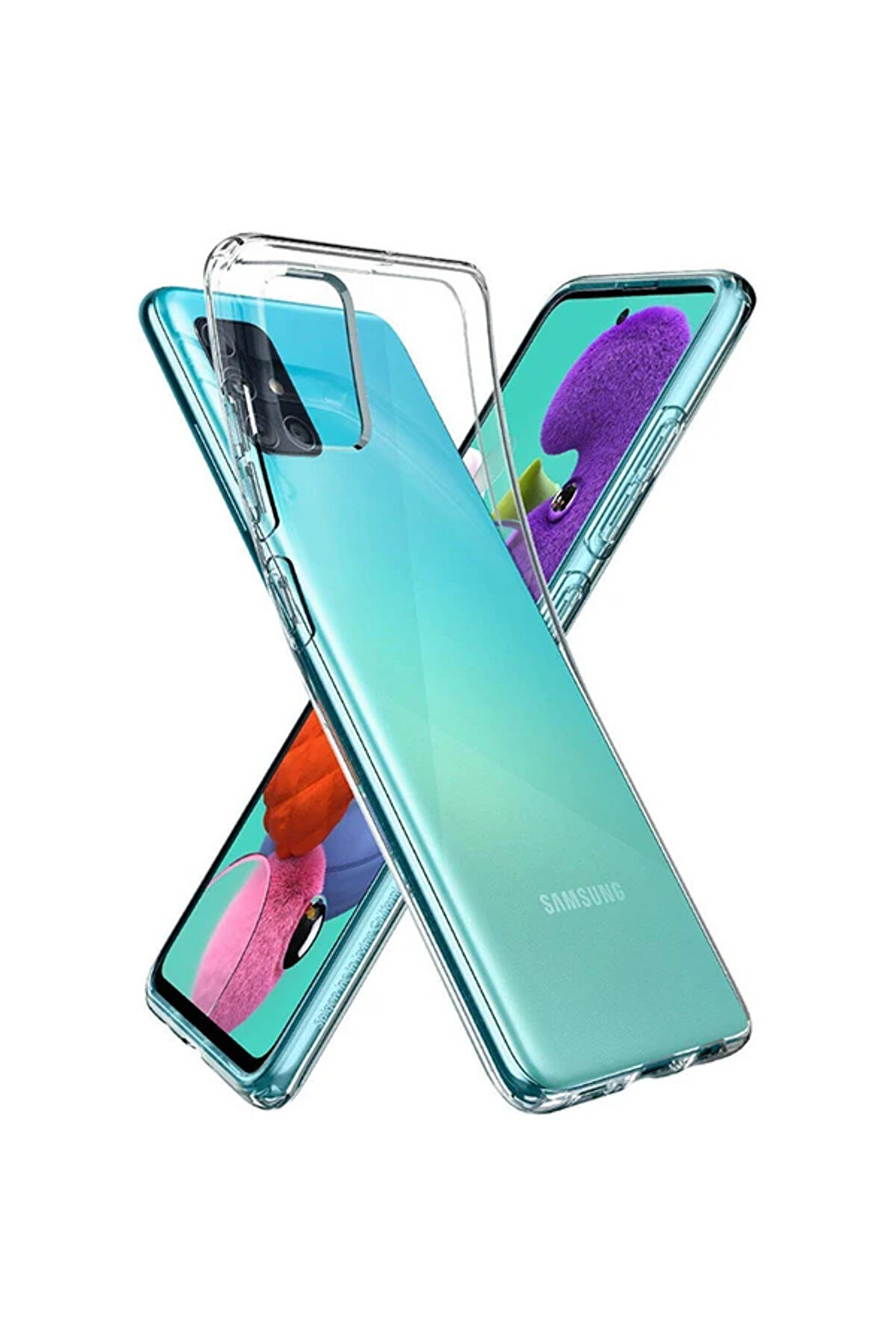 CepteToptan OPPO Realme 7 Pro uyumlu2.0mm Şeffaf Silikon kılıf Shockproof kılıf-(1903) - DROPX9942-3911