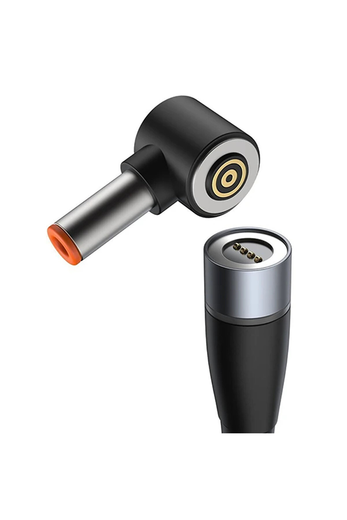 Zi̇nc Manyeti̇k Type-C To Dc Round (55X25Mm) Laptop Şarj Kablosu 100W 2M-(1903) - Dropx2013-6367