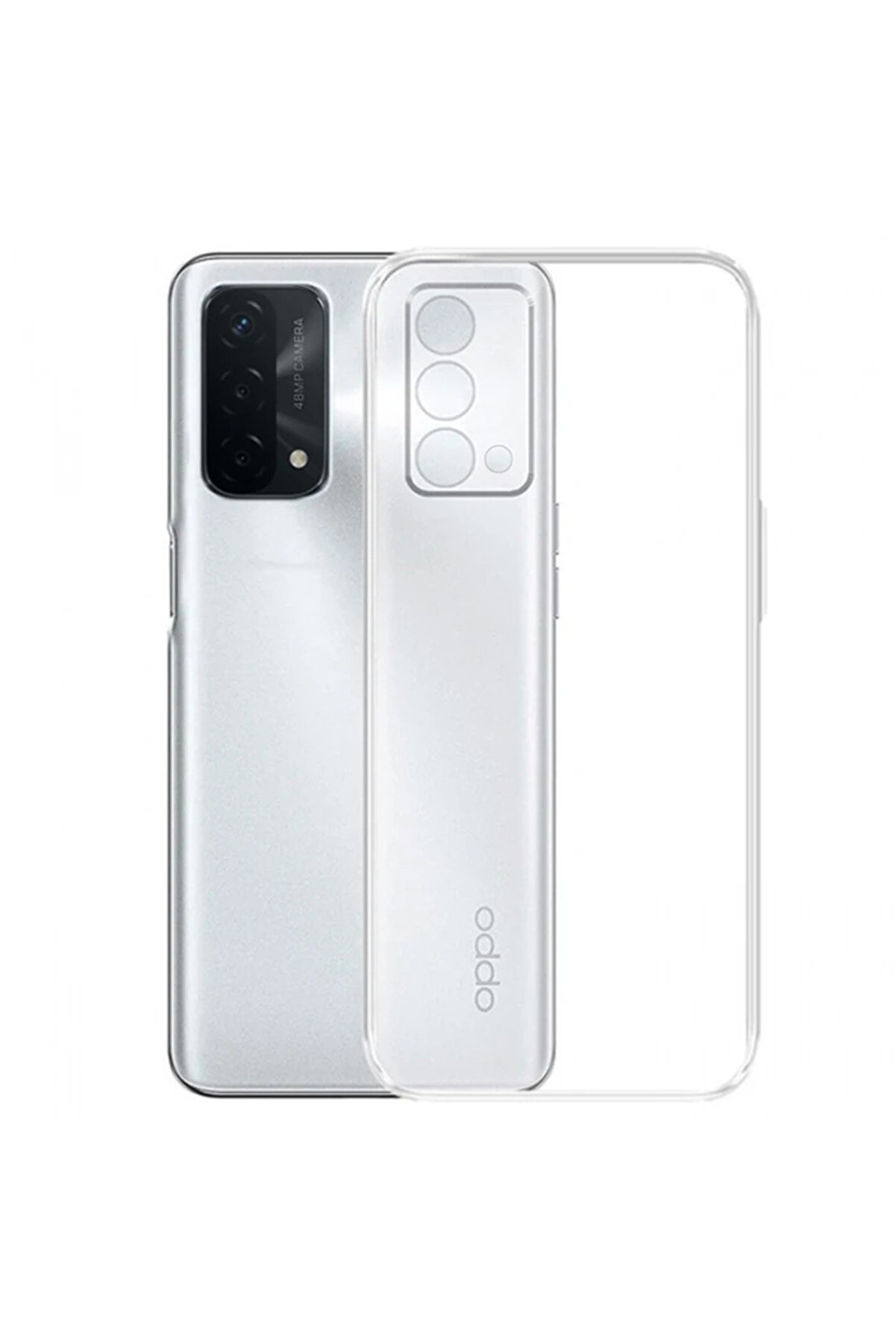 CepteToptan ALLY OPPO A93 5G Kamera Lens Korumalı Şeffaf Silikon Kılıf-(1903) - DROPX8449-4196