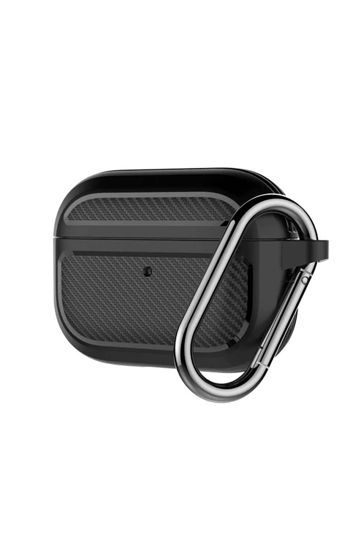 Ally Karbon Fi̇ber Pro Kulaklık Kancalı Si̇li̇kon Koruma Kılıfı-(1903) - Dropx4083-7625