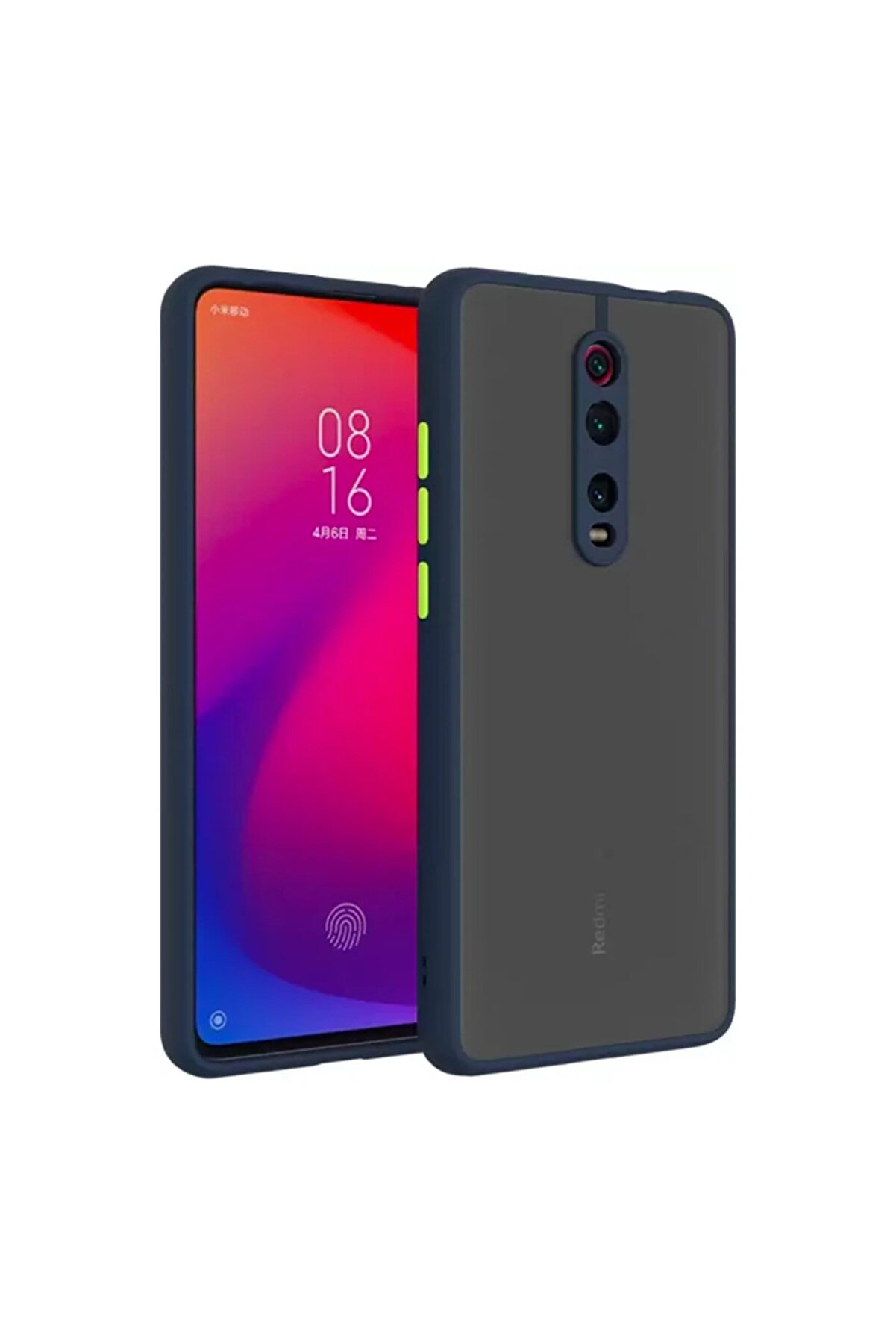 Xi̇aomi̇ Redmi̇ K20 - K20 Pro Kamera Korumalı Premi̇um Si̇li̇kon Kılıf-(5775) - Gms2150-3012