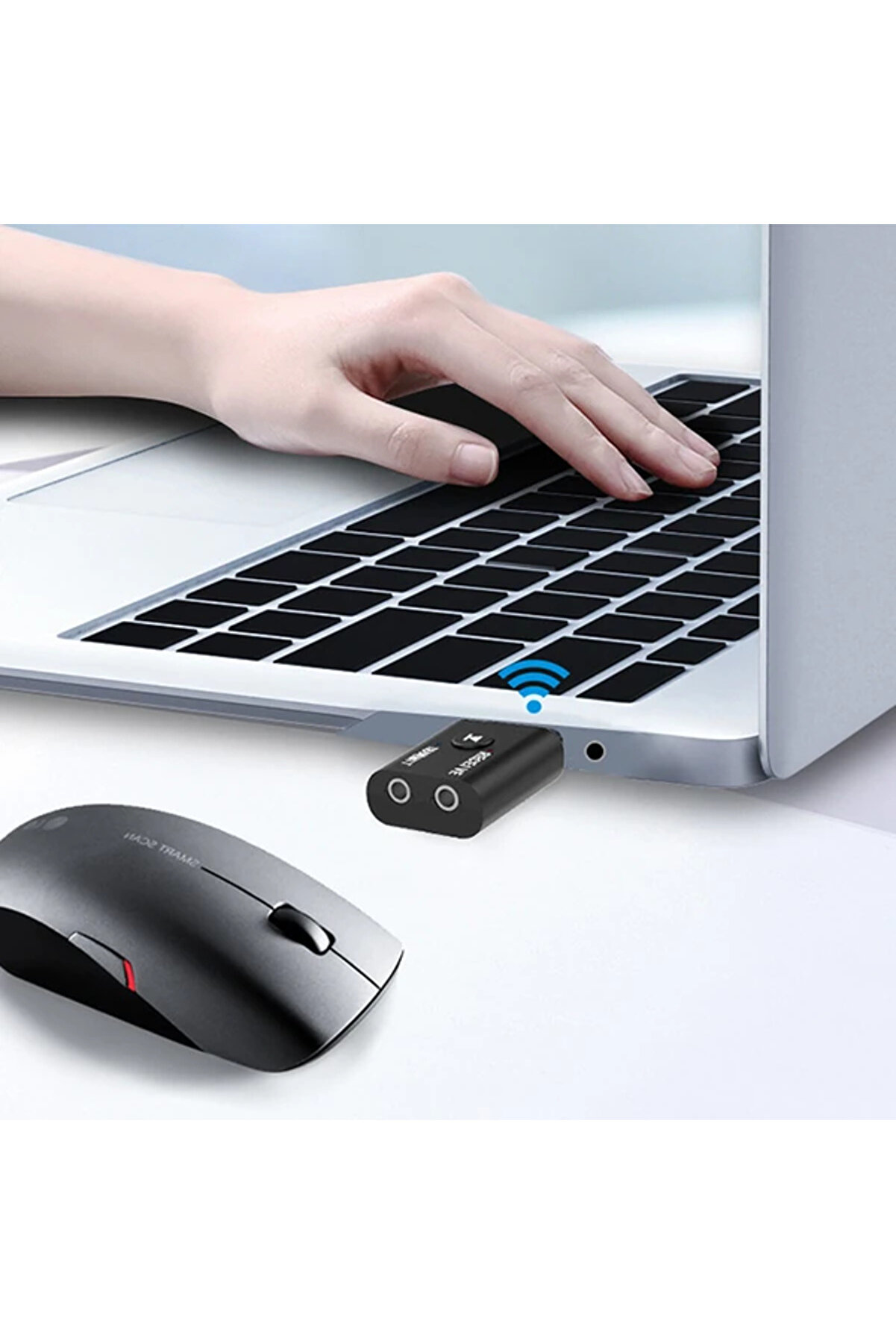 Ally 2İn1 Bluetooth 5.0 Mi̇ni̇ Usb Adaptör+Fm Transmi̇tter-(5775) - Gms1120-9748