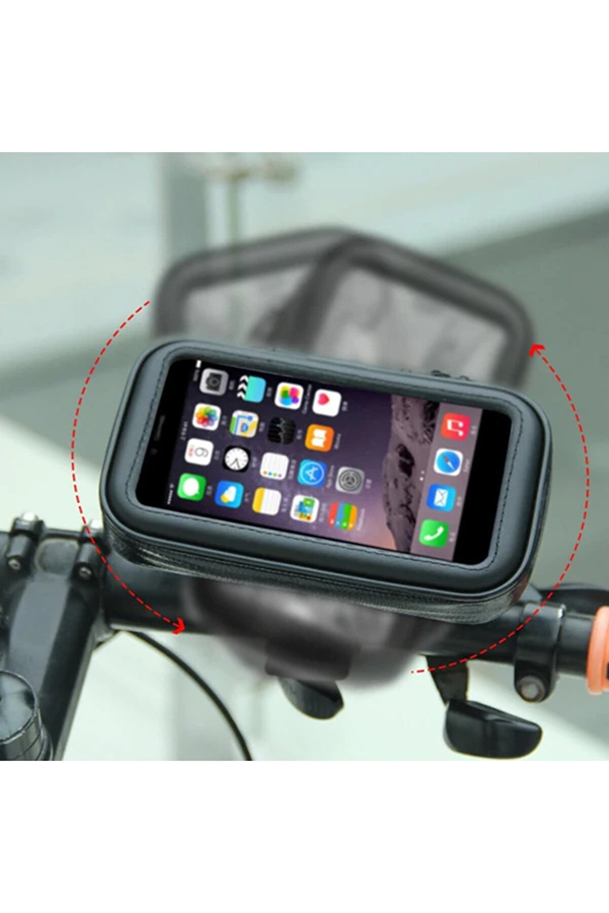 Ally Su Geçi̇rmez Bi̇sklet Tutucu Kılıf 360 Donerli̇ (Xl6.3Inch)-(5775) - Gms5198-2290