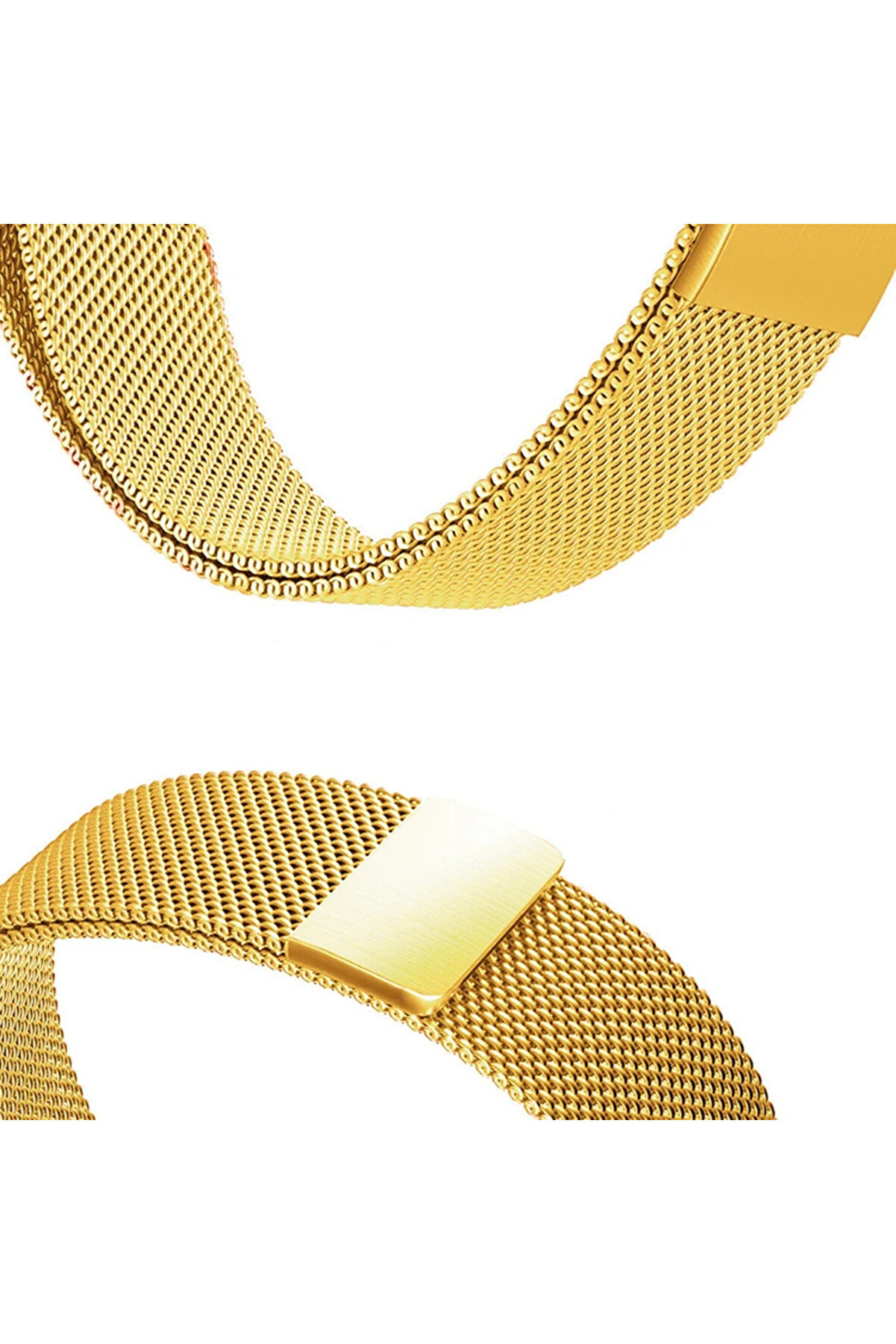 CepteToptan Fitbit İonic Akıllı Saat Metal Kayış Milano Loop-(1903) - DROPX9002-7878