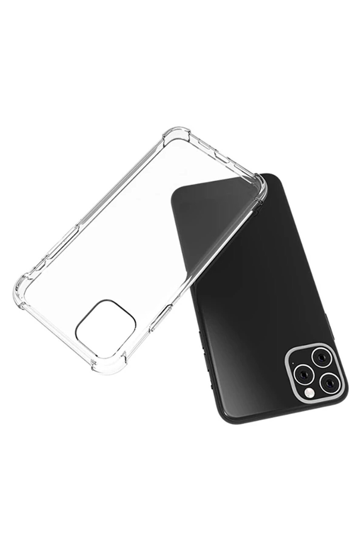 İphone 11 Anti̇-Drop Darbe Emi̇ci̇ Si̇li̇kon Kılıf-(5775) - Gms8609-6094