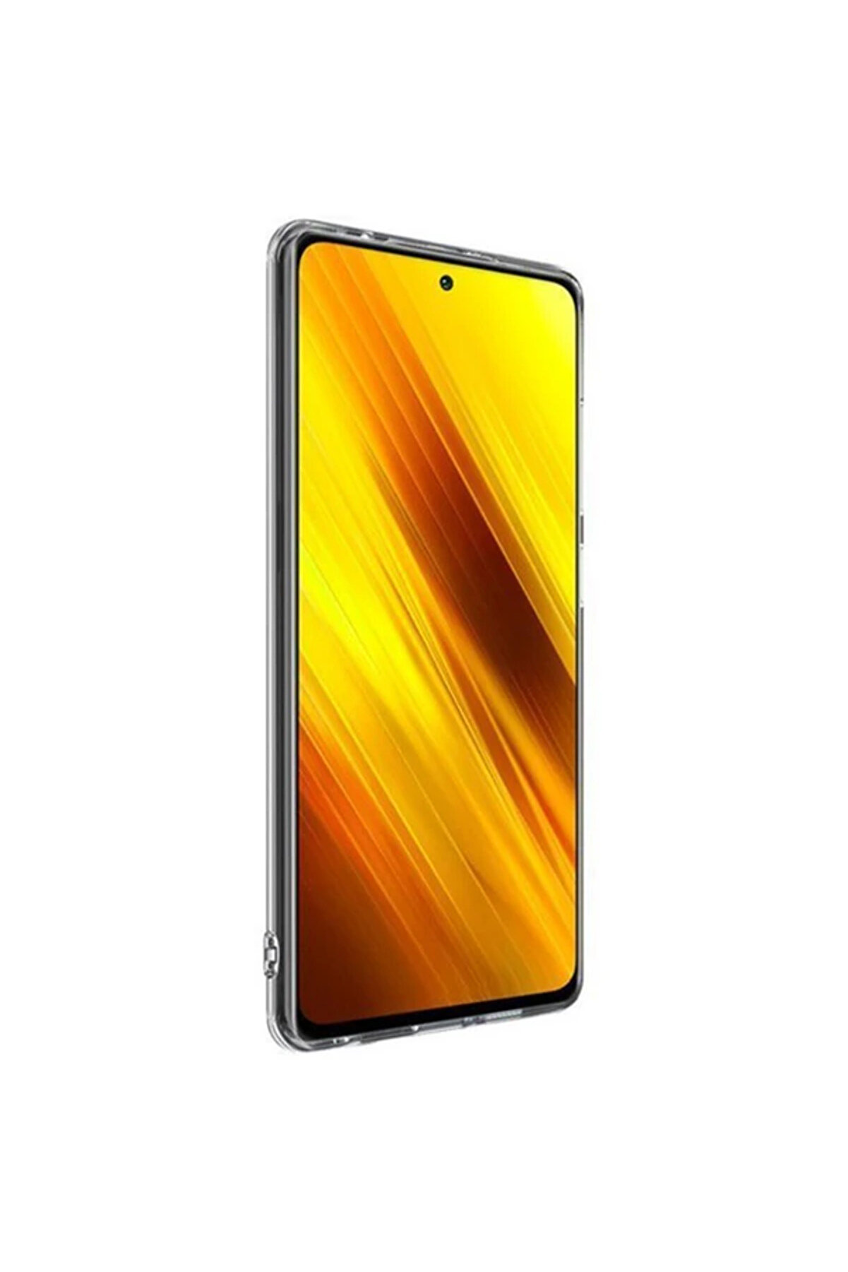 Gor Xi̇aomi̇ Poco X3 Şeffaf Kamera Korumalı Ultra Sli̇m Tpu Kılıf-(1903) - Dropx3804-1956
