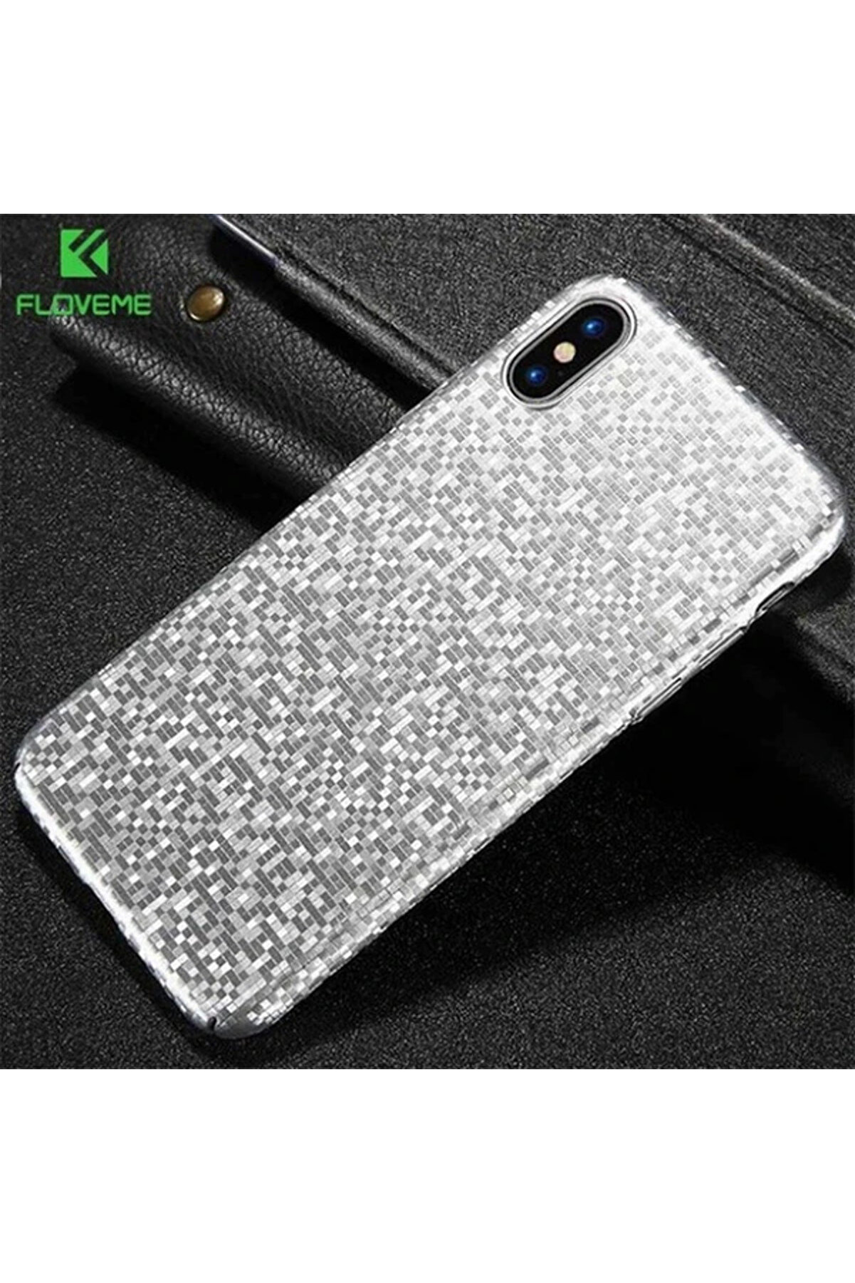 gizmurstore Floveme İPhone X- XS Mozaik Ultra Slim Premium Pc Fit Kılıf-(5775) - GMS1491-3711