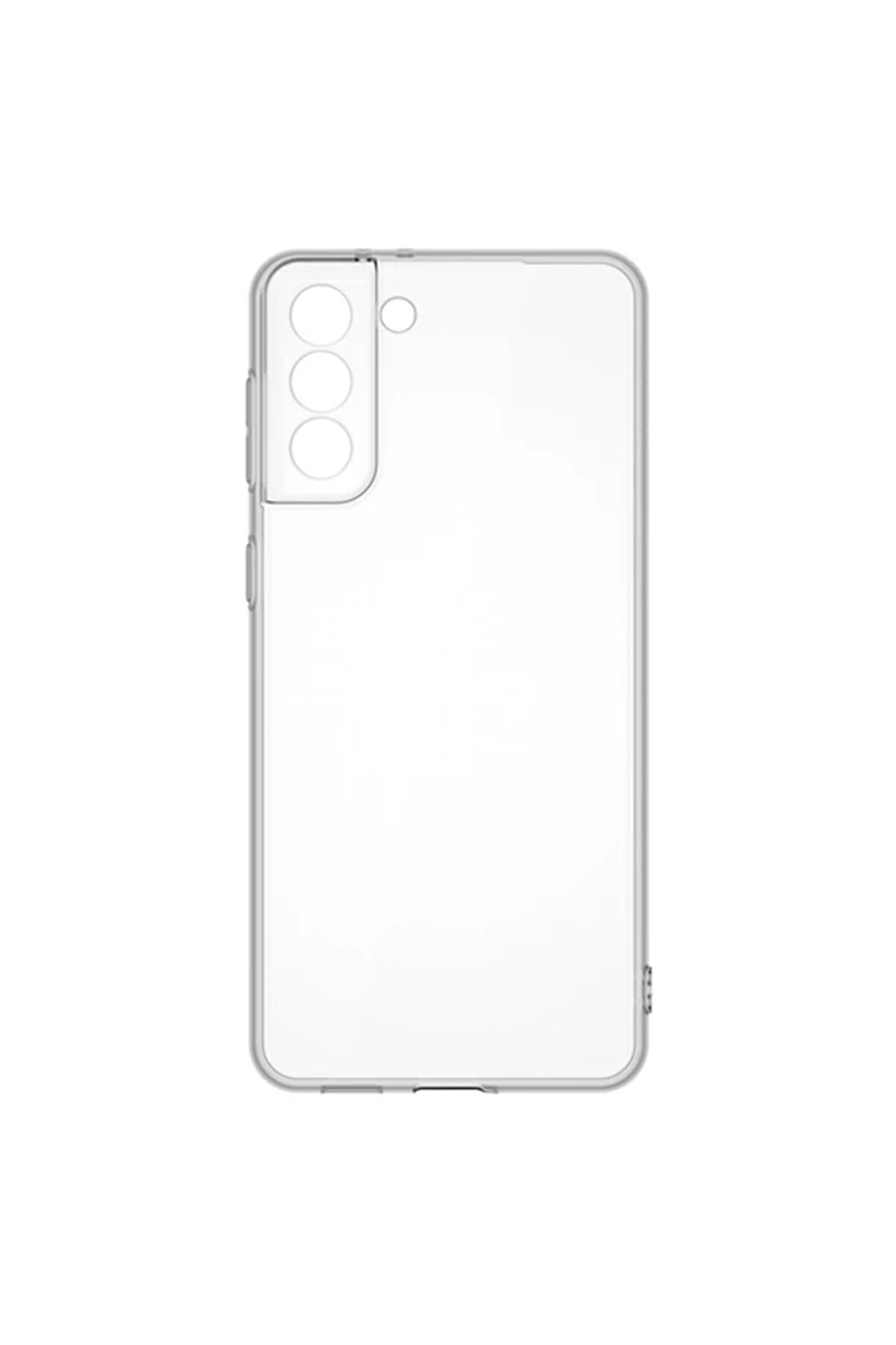 Gor Samsung Galaxy S21+ Plus Kılıf Kamera Korumalı Şeffaf Si̇li̇kon Kılıf-(1 - Dropx6271-7133