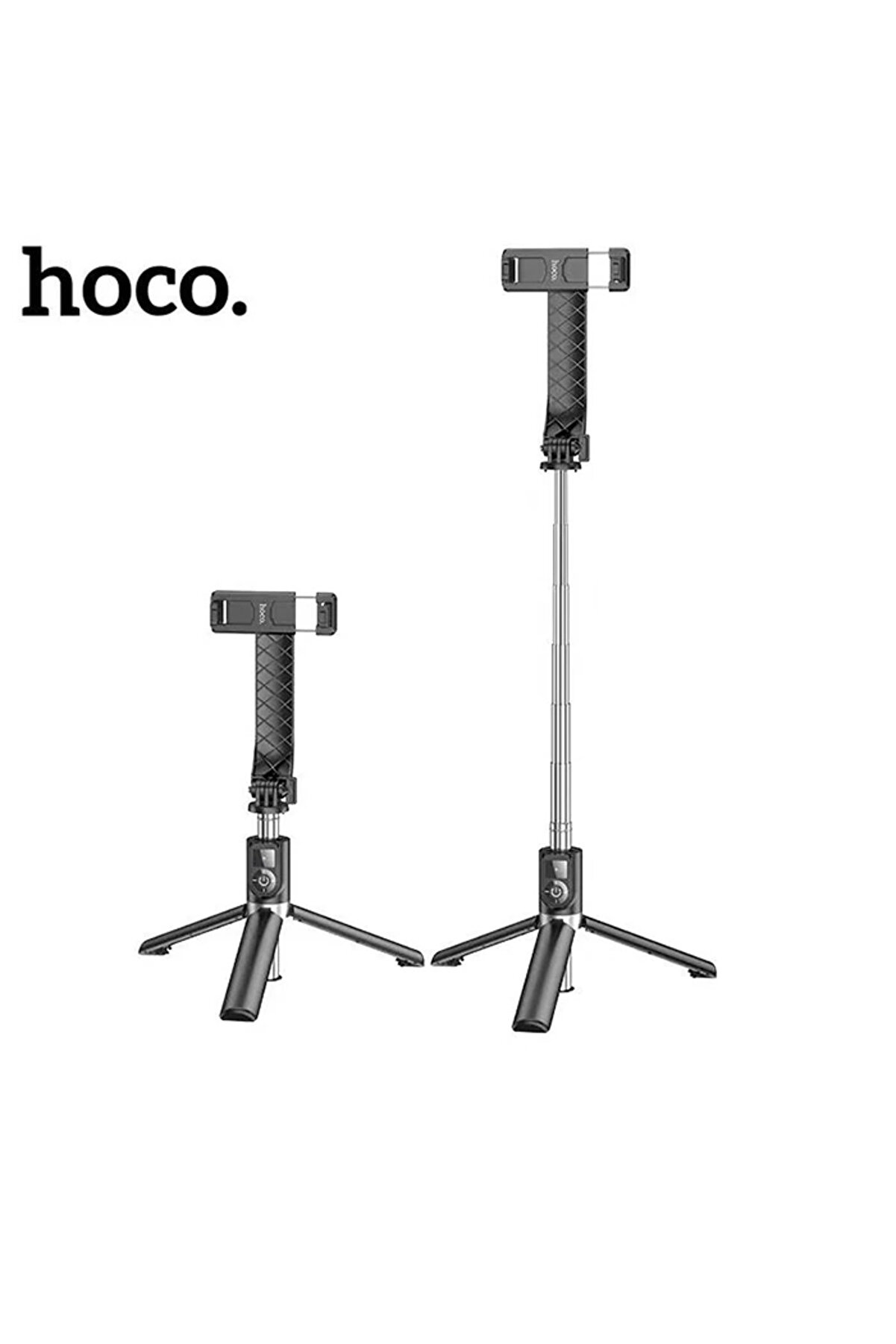 Hoco K20 Uzaktan Kumandalı Tri̇pod Selfi̇e Çubuğu-(5775) - Gms9077-5988