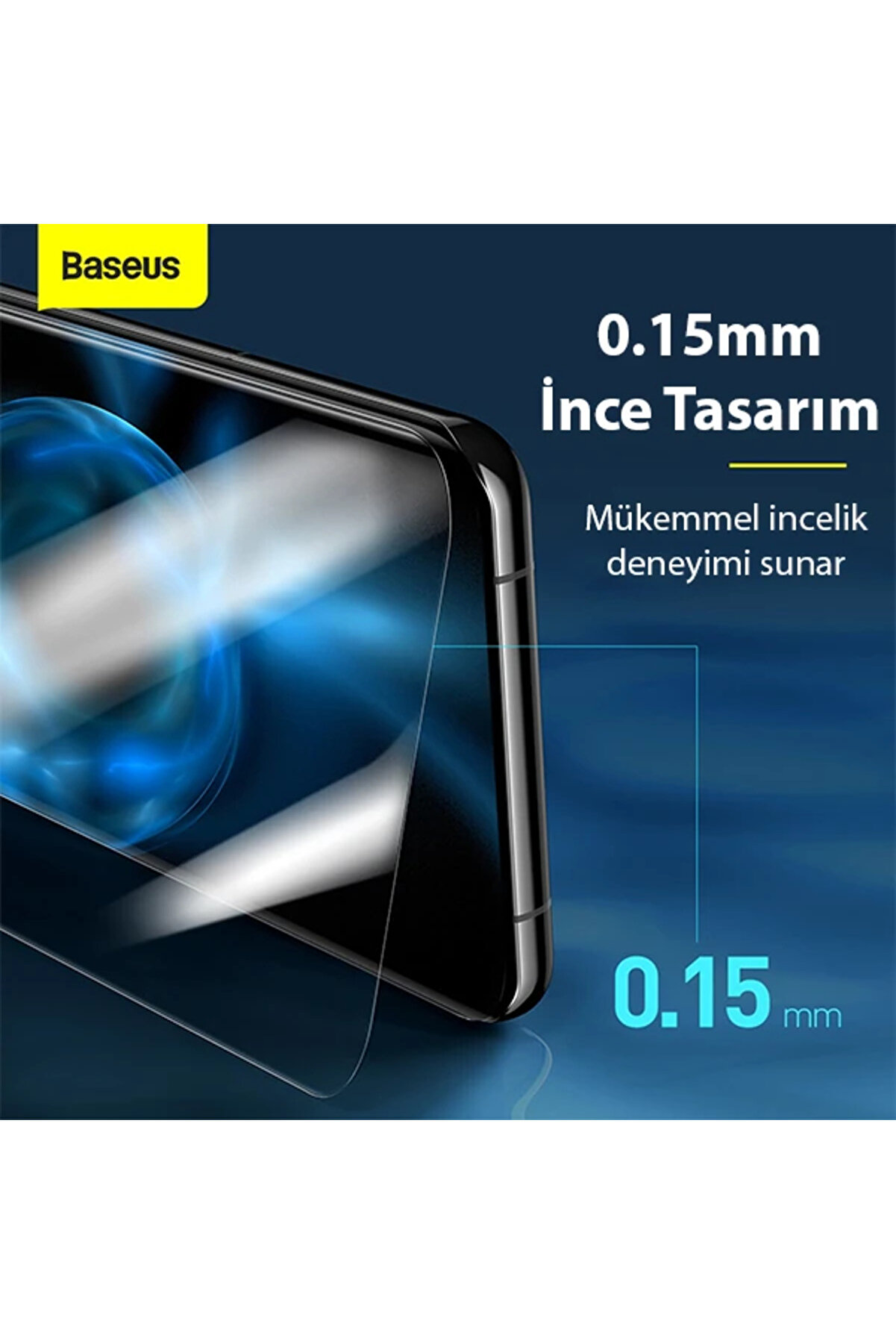 Huawei̇ P50 0.15Mm Full Darbe Emi̇ci̇ Ekran Koruyucu 2 Adet Set-(5775) - Gms7348-8153