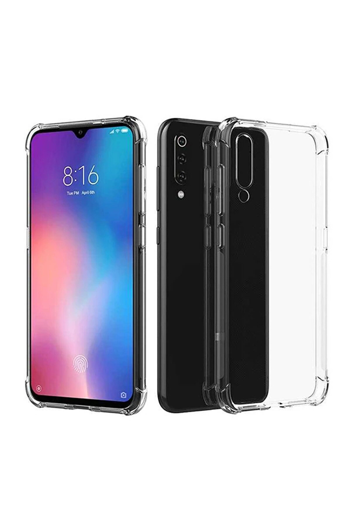 Xi̇aomi̇ Mi̇ 9Se Anti̇-Drop Darbe Emi̇ci̇ Si̇li̇kon Kılıf-(1903) - Dropx8791-7700