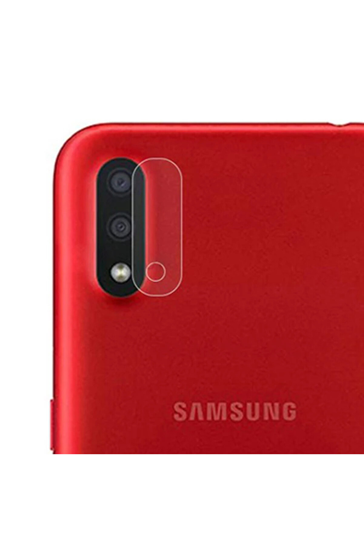 gizmurstore Ally Samsung Galaxy A01 Tempered Cam Kamera Koruyucu-(5775) - GMS1661-7218