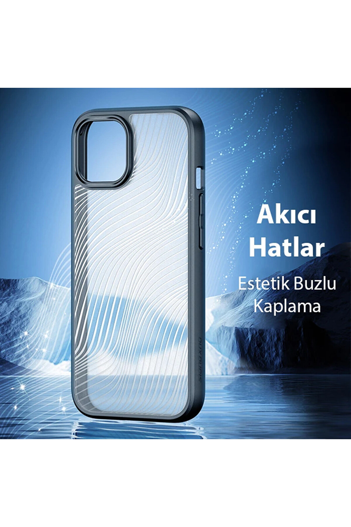 Dux Duci̇s İphone 15 Plus Ai̇mo Seri̇es Premi̇um Buzlu Sert Pc-Tpu Kılıf-(5775) - Gms7070-5951