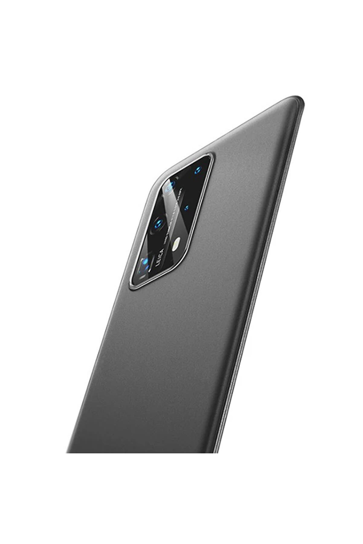 Huawei̇ P40 Wi̇ng Case Ultra İnce Şeffaf Kılıf-(1903) - Dropx4367-7446