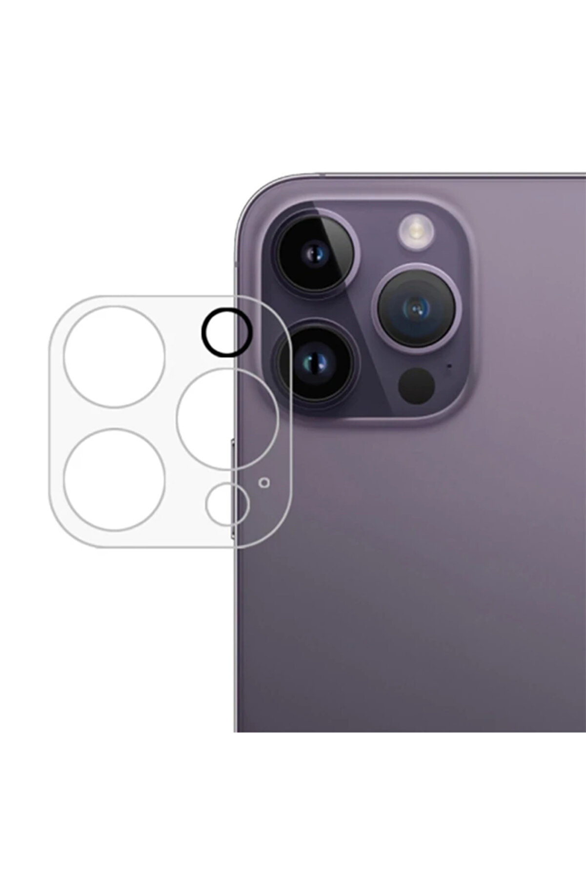 gizmurstore Ally iPhone 15 Pro-15 Pro Max Premium Kamera Lens Koruma Camı-(5775) - GMS8483-3790