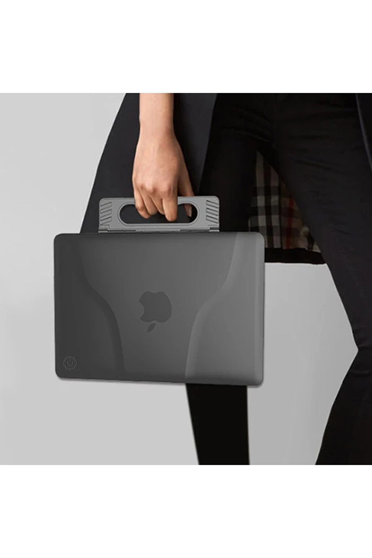 toyigoo Ally Macbook Air 13 2018 A1932 Portatif Alt Üst Kılıf+çanta-(5775) - tygo1236-8160