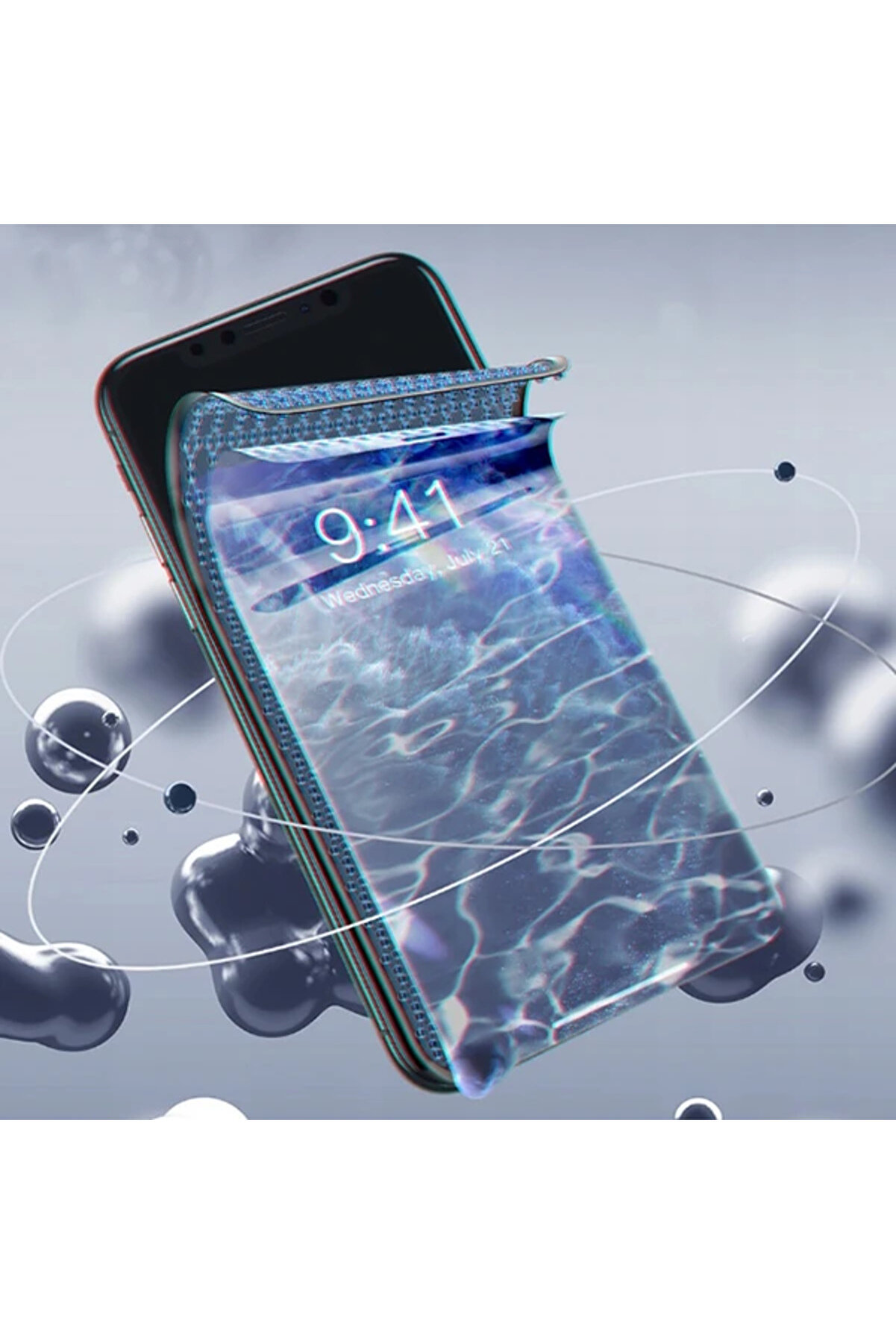 0.25Mm İphone 11 Pro- Xs-X 3D Curved Full Kaplama Kırılmaz Cam Ekran Koruyucu - Dropx1282-5116