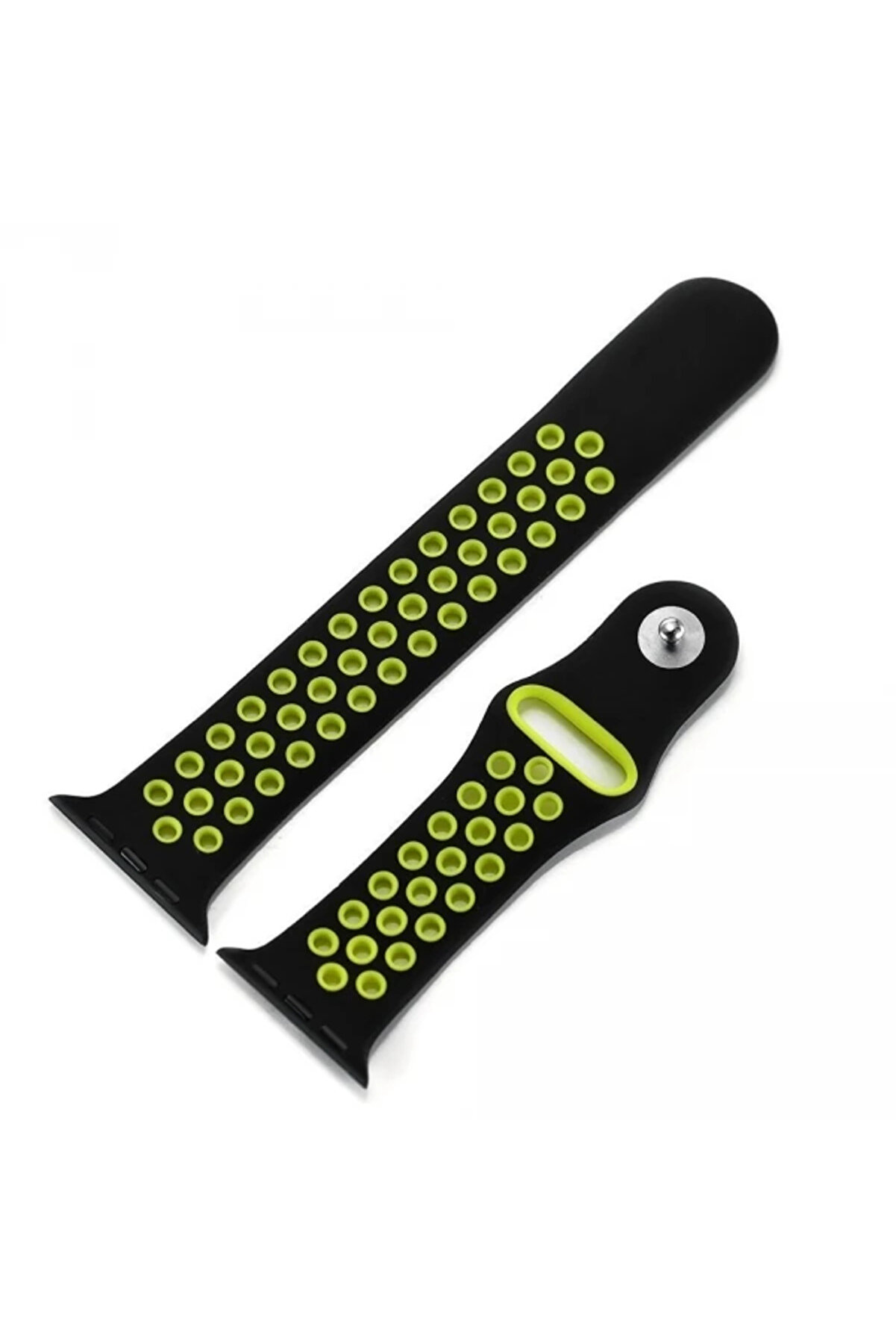 Ally Apple Watch 7-8 45Mm 6-5-4 44Mm Kayış Kordon Ni̇ke Style Soft Si̇li̇kon 3-2- - Dropx7473-5620