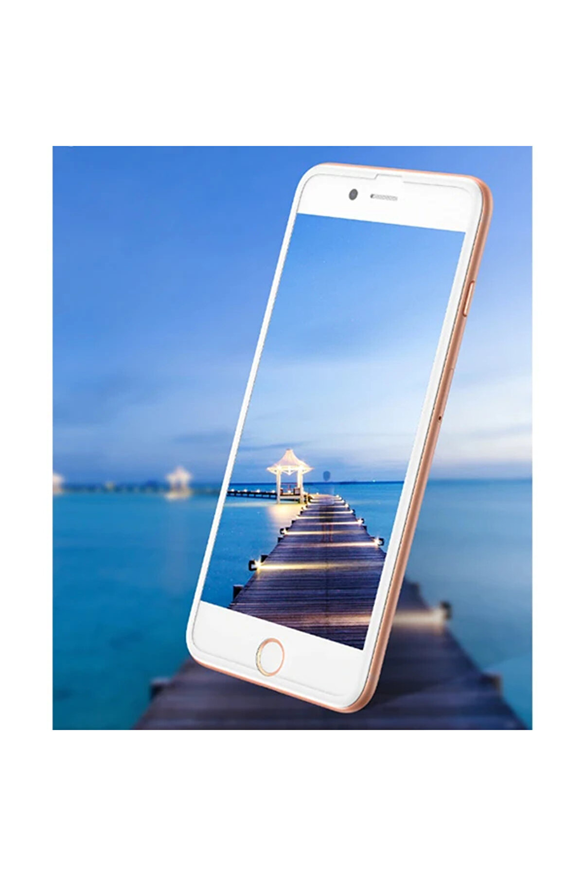 İphone 8-7-6-6S 3D 023Mm Full Kırılmaz Cam Ekran Koruyucu-(5775) - Gms9589-4867