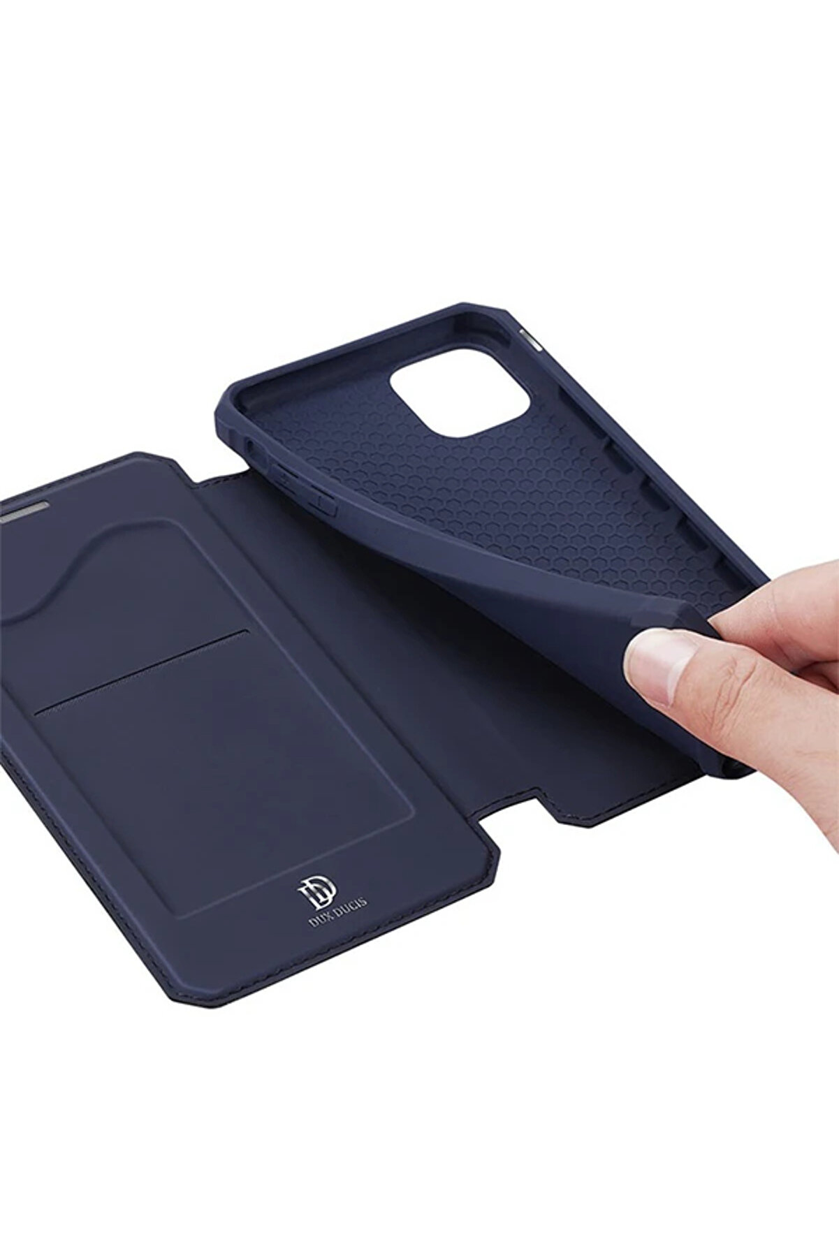 Dux Duci̇s İphone 12 Mi̇ni̇ Kılıf Mıkantıslı Kapaklı Fli̇p Cover Kılıf Ski̇n - Dropx3301-2473