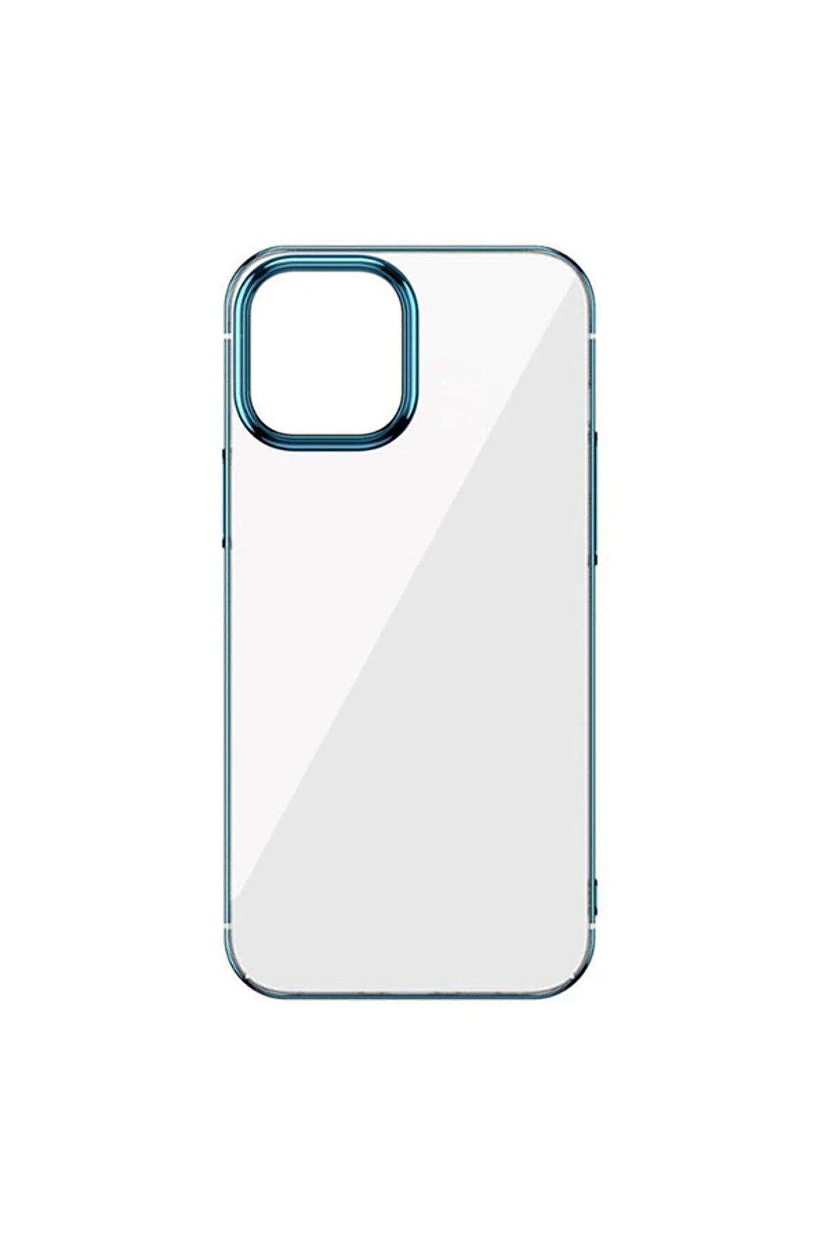 Gli̇tter İphone 12 Pro Max Şeffaf Lüx Si̇li̇kon Kılıf Soft Tpu Kılıf-(5775) - Gms7343-5265