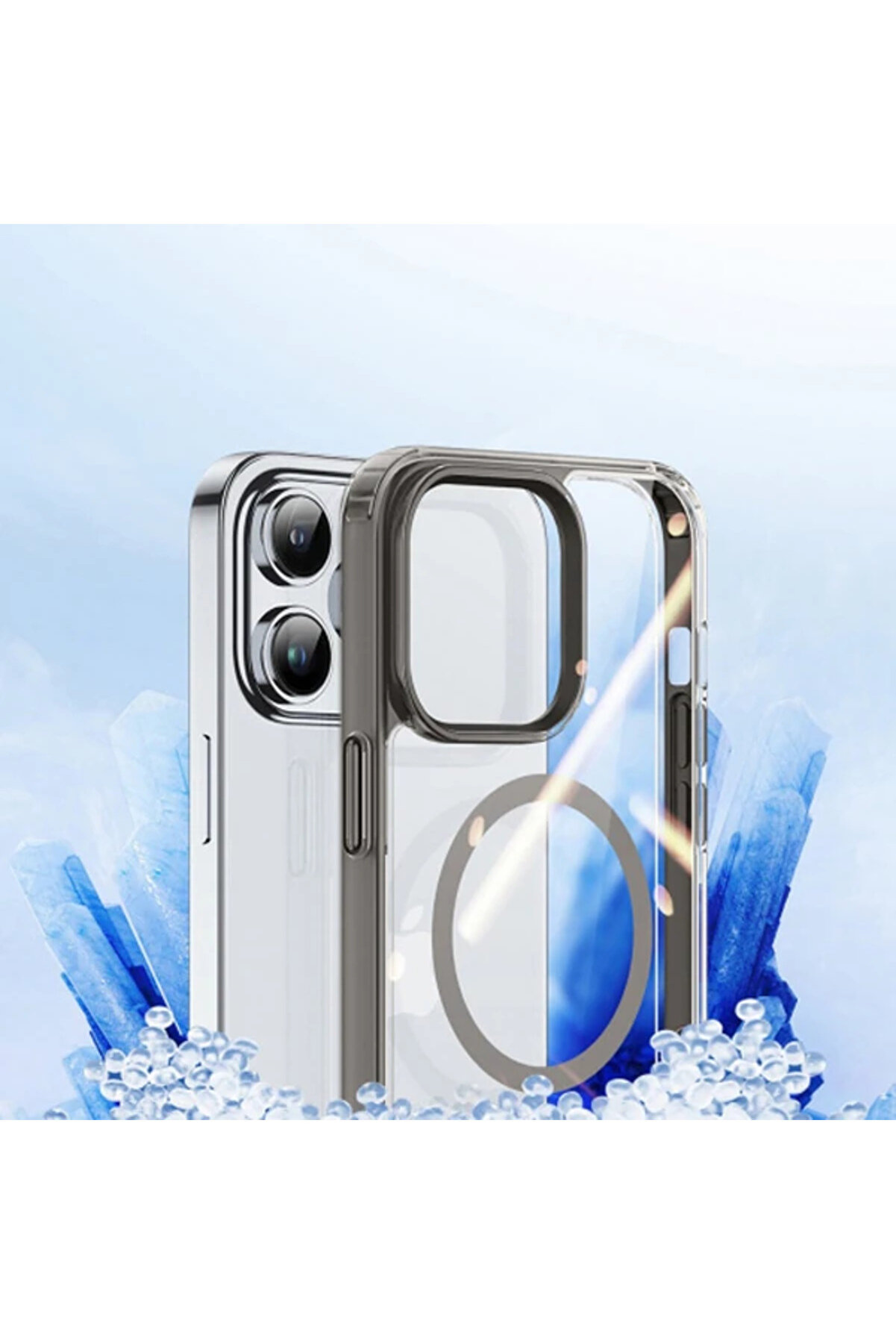 Dux Duci̇s Cli̇n Mag Seri̇es İphone 14 Pro 6.1 Magsafe Uyumlu Manyeti̇k Si̇li̇kon Kılıf- - Gms3596-3639