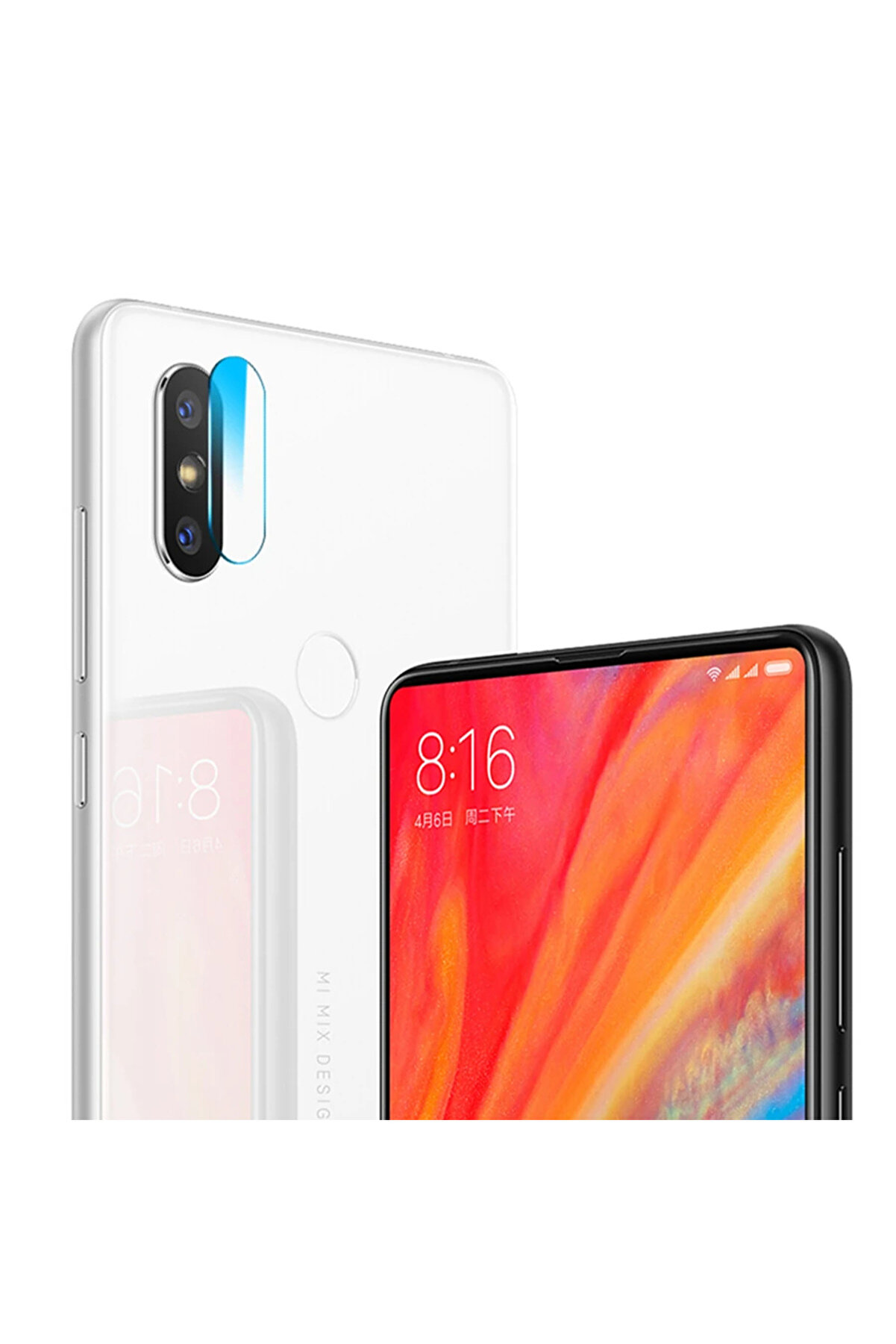 CepteToptan Xiaomi Redmi S2Y2 Yüksek Çözünürlüklü Kamera Lens Koruma Camı-(1903) - DROPX1748-1149