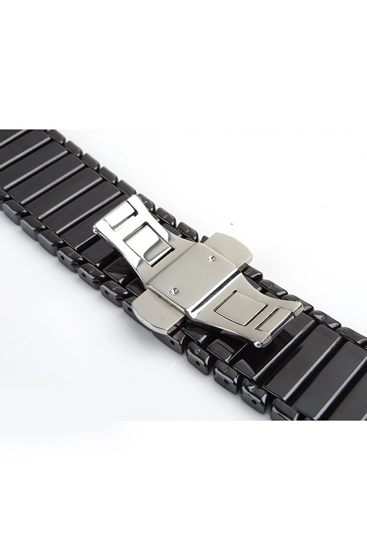 Ally Apple Watch 7-8 45Mm 6-5-4 44Mm Kordon Kayış Serami̇k Metal Kordon 3-2-1 4 - Dropx1586-5380