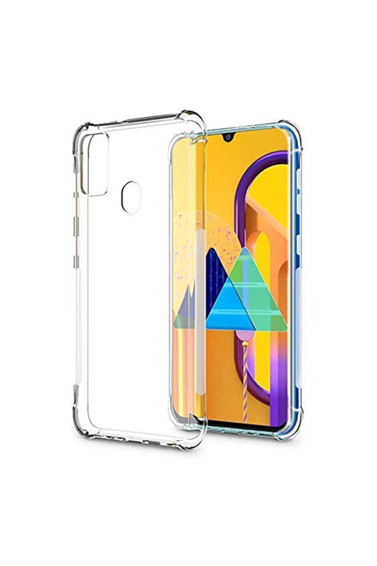 CepteToptan Ally Samsung Galaxy M30S Anti-Drop Darbe Emici Silikon Kılıf-(1903) - NOVER6375-3498