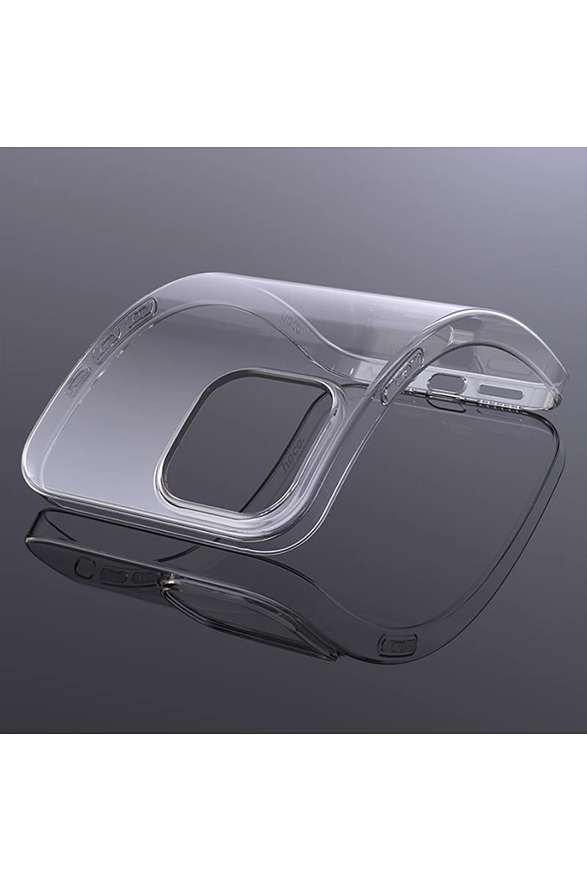 Hoco Li̇ght Seri̇es Tpu İphone 15 Pro Max Şeffaf Kılıf-(5775) - Gms9882-7508