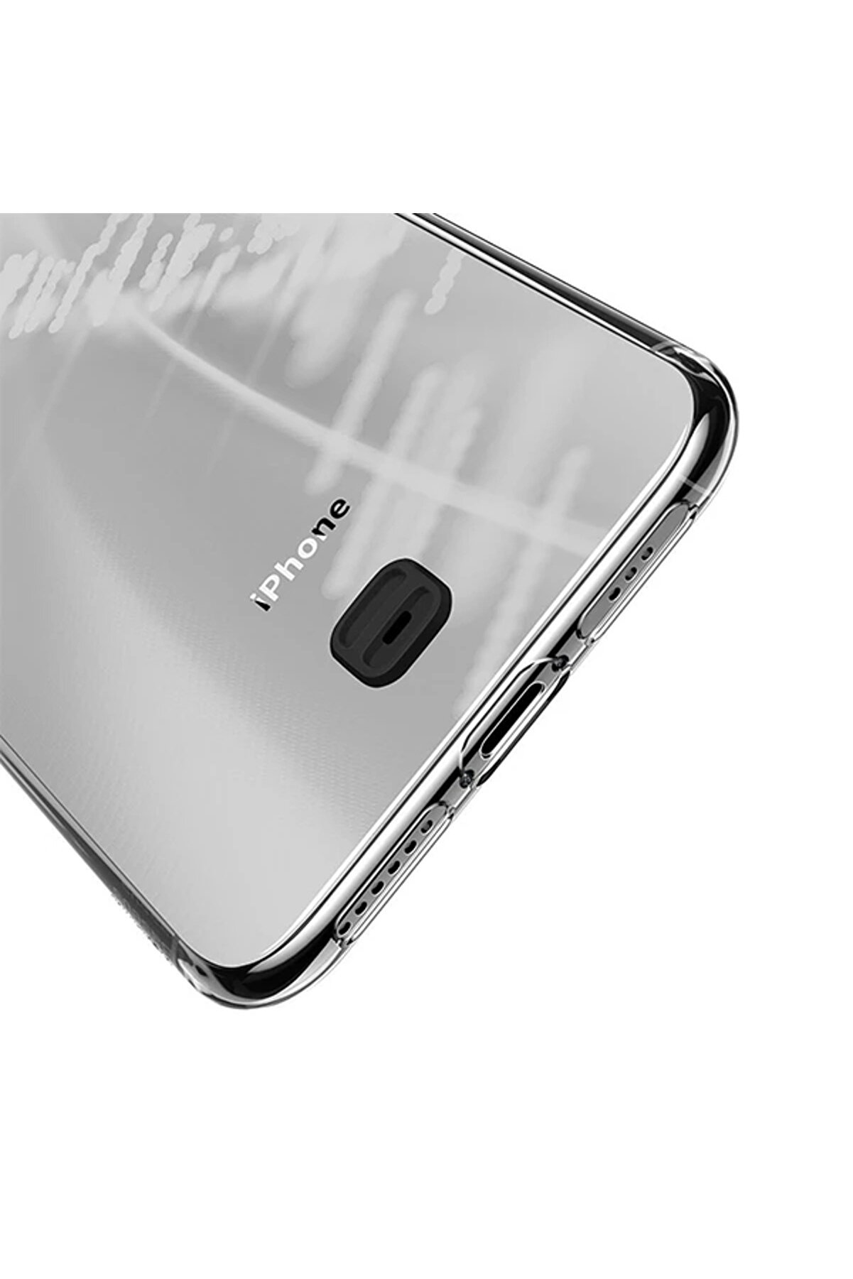 Transparent Key İphone 11 Pro Max 6.5İnch (2019) Şeffaf Si̇li̇kon Kılıf-(5775) - Gms8509-5961