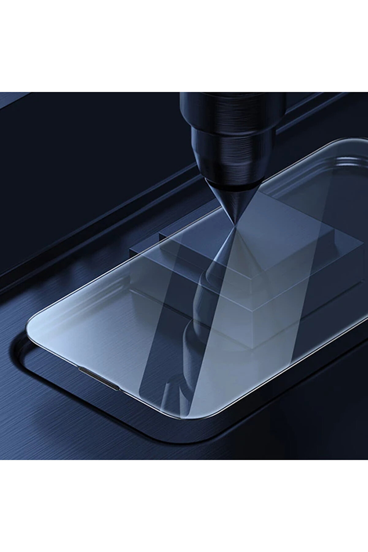 0.3Mm Crystal İphone 14 Plus - 13 Pro Max Full Tempered Ekran Koruyucu-(1903) - Dropx3460-7614