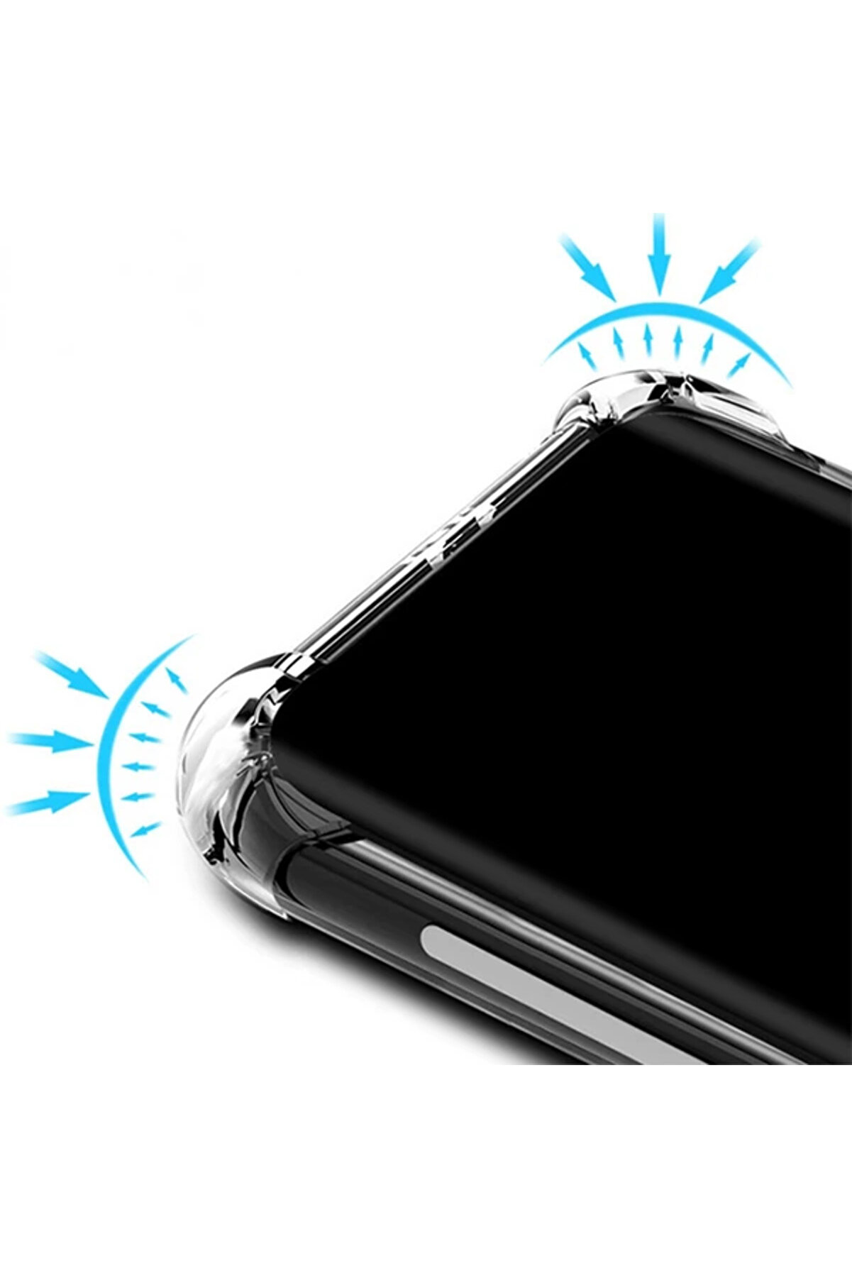 Xi̇aomi̇ Mi̇ Note 10/Cc9 Pro Anti̇-Drop Darbe Emi̇ci̇ Si̇li̇kon Kılıf-(5775) - Gms8971-1513