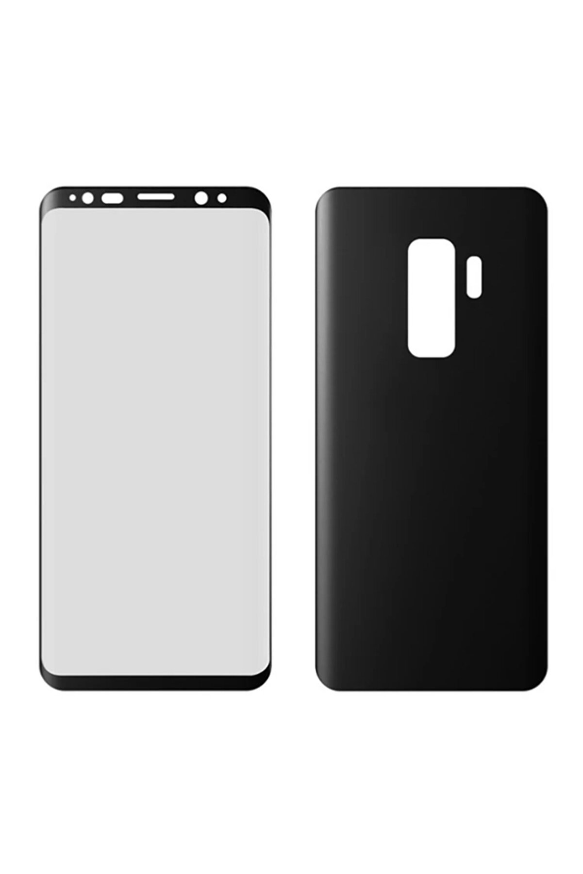 Sm Galaxy S9+ Plus Ön Arka 3D Darbe Emi̇ci̇ Pet Renkli̇ Full Koruyucu-(5775) - Gms5308-7216