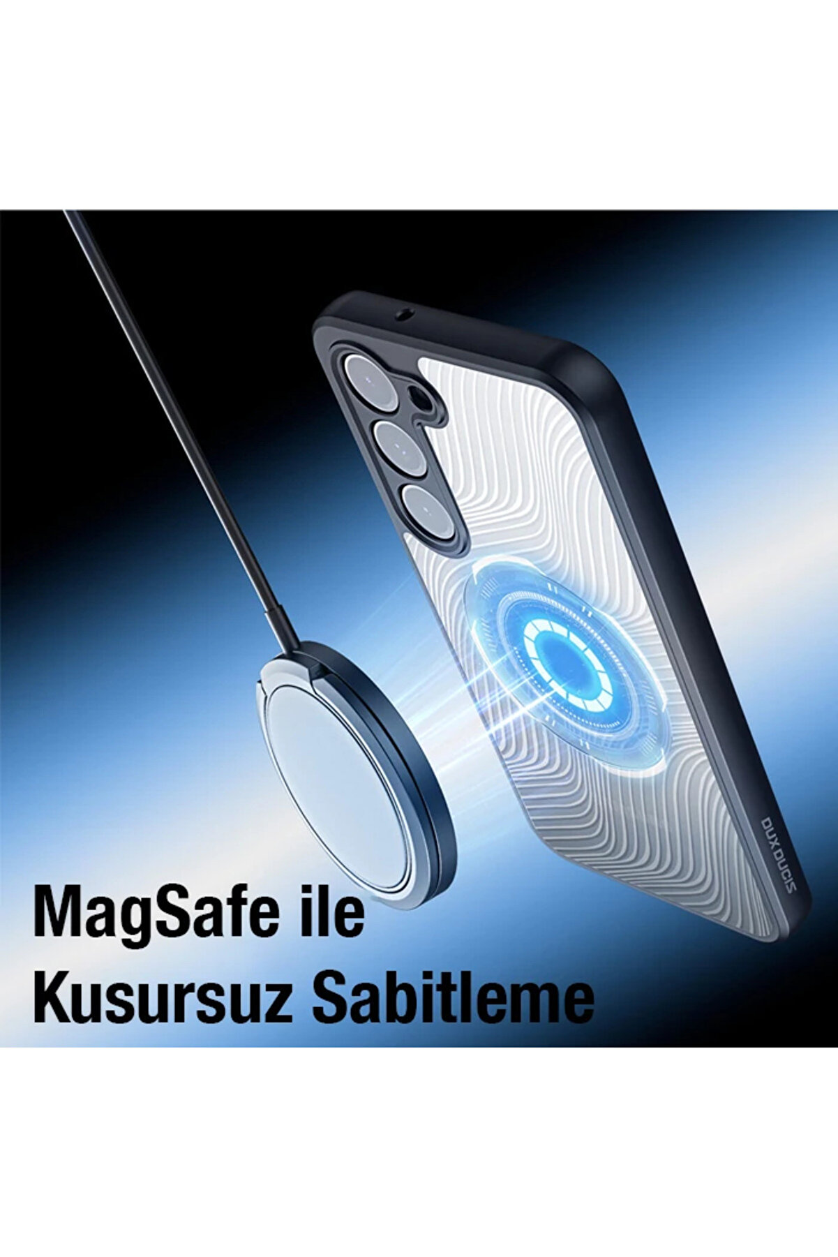 Dux Duci̇s Samsung S23 Plus Ai̇mo Seri̇es Magsafe Premi̇um Buzlu Sert Pc-Tpu Kılıf-(57 - Tygo5529-254