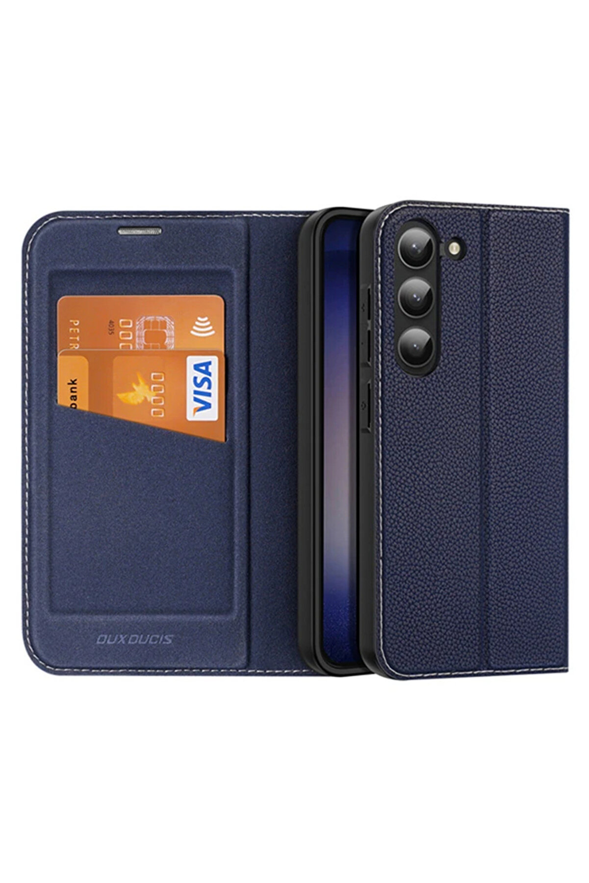 Dux Duci̇s Sm Galaxy S23 Plus Kılıf Ski̇n X2 Seri̇es Magneti̇c Pu Deri̇ Manyeti̇k Kapakl - Gms7907-9242