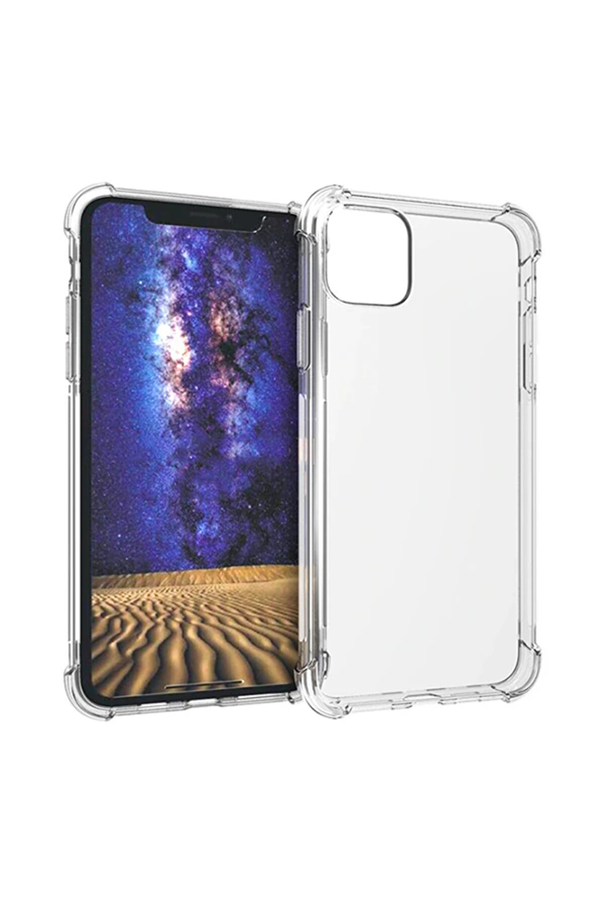 İphone 11 Anti̇-Drop Darbe Emi̇ci̇ Si̇li̇kon Kılıf-(5775) - Gms8609-6094