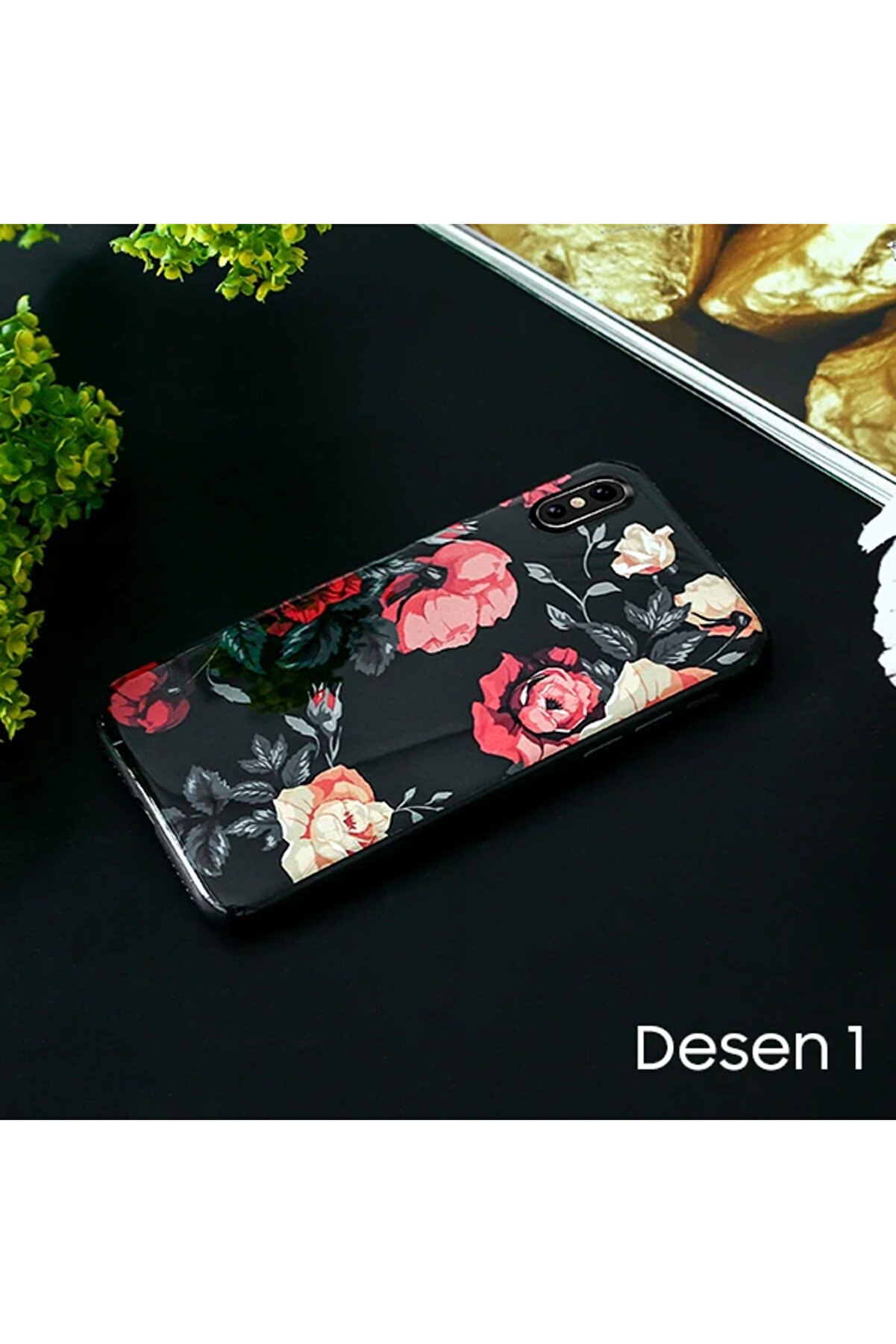 İphone X Xs 3D Fi̇gürlü Premi̇um Si̇li̇kon Kılıf-(1903) - Dropx1768-1867