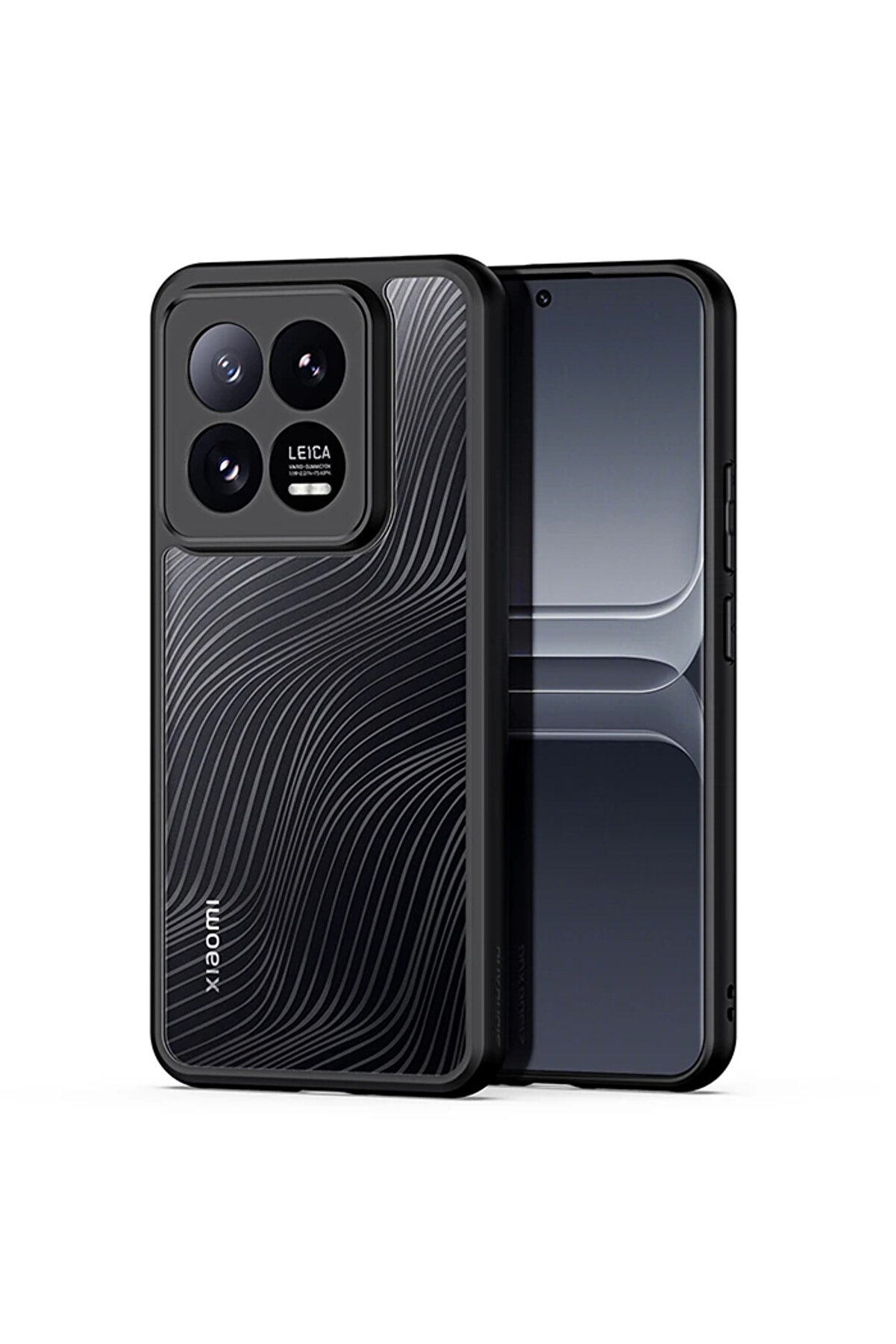 gizmurstore Dux Ducis Xiaomi 14 Pro Aimo Series Premium Buzlu Sert PC-TPU Kılıf-(5775) - GMS1026-9083