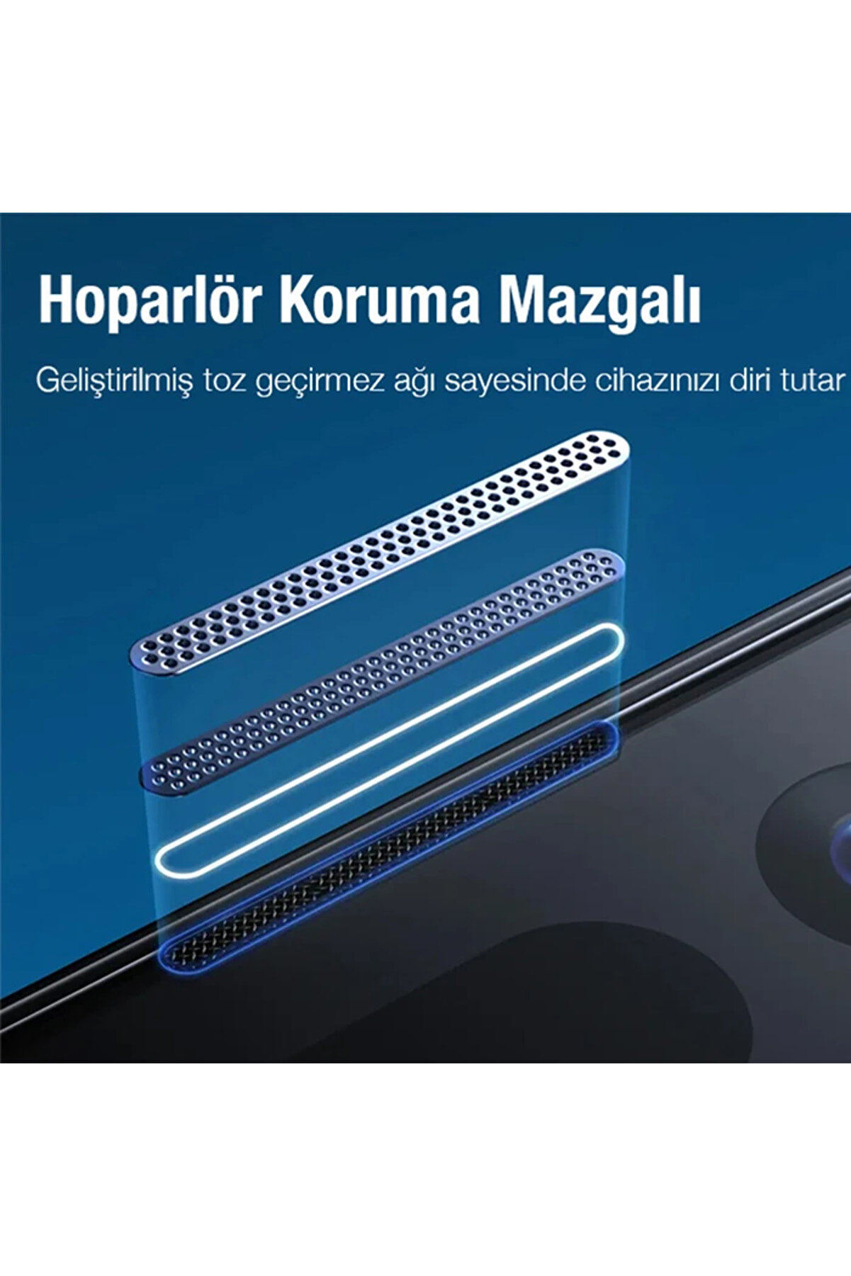 Crystal 0.3Mm Anti̇-Blue İphone 14 Pro Full Tempered Ekran Koruyucu 2 Adet Set-(5775) - Gms3741-1174