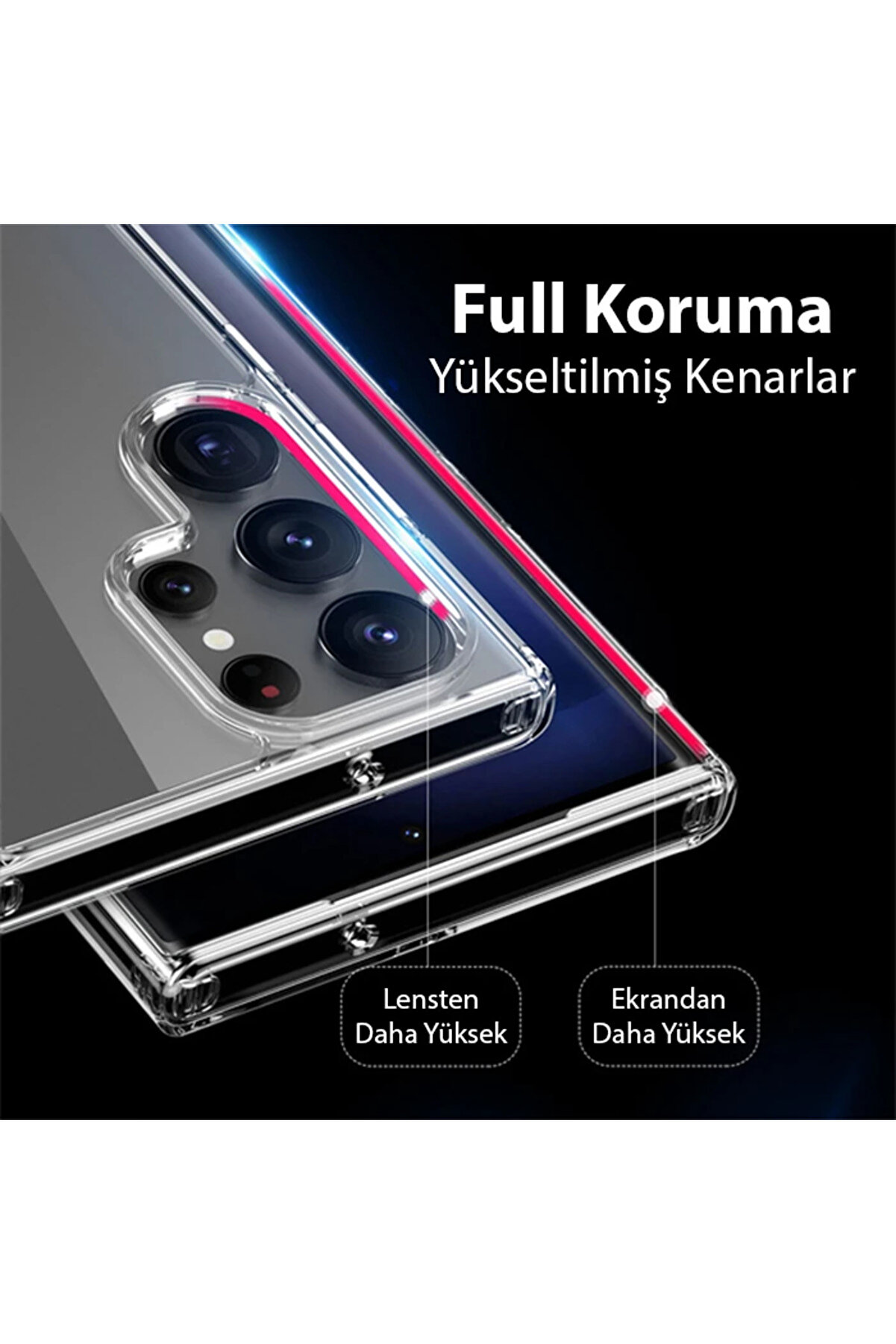 Dux Duci̇s Sm Galaxy S23 Ulta Cli̇n Seri̇es Shockproof Şeffaf Si̇li̇kon Kılıf-(5775) - Gms3861-6684