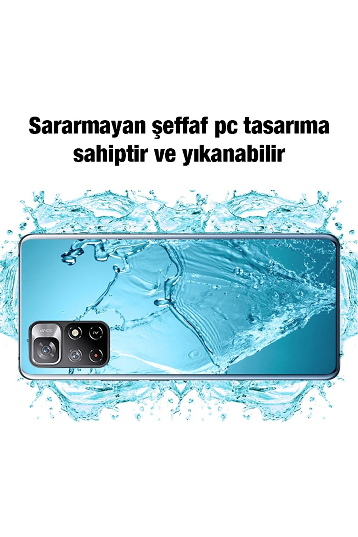 Ally Xi̇aomi̇ Redmi̇ Note 11 5G Kılıf Kamera Korumalı Ultra İnce Şeffaf Si̇li̇ko - Dropx6255-4210