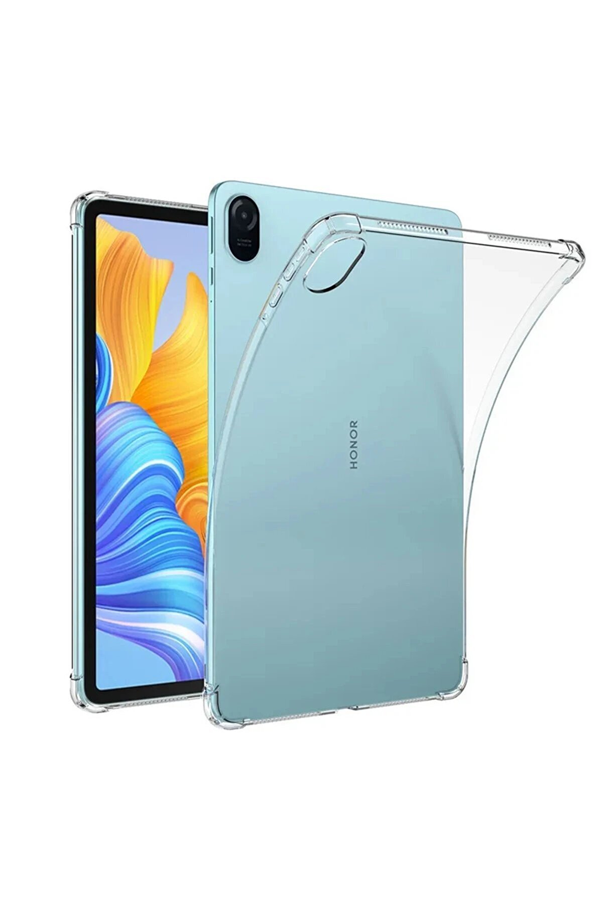 Toptan Bulurum Huawei Honor Pad 8 12 Kılıf Anti Şeffaf Tablet Silikon - Şeffaf