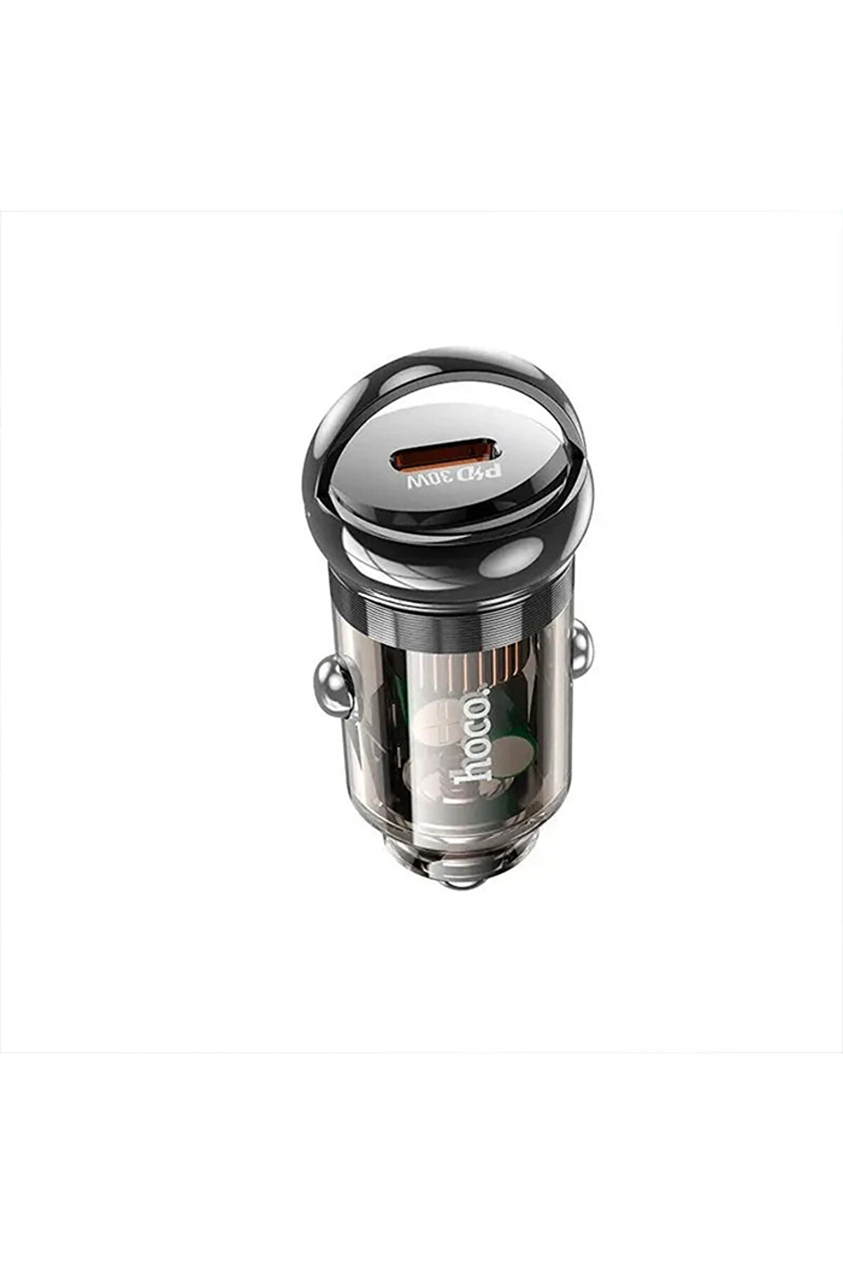 gizmurstore HOCO Z53 Sight Single PD30W Type-C Girişli Araç Çakmaklık Hızlı Şarj Aleti-(5 - GMS2604-7893