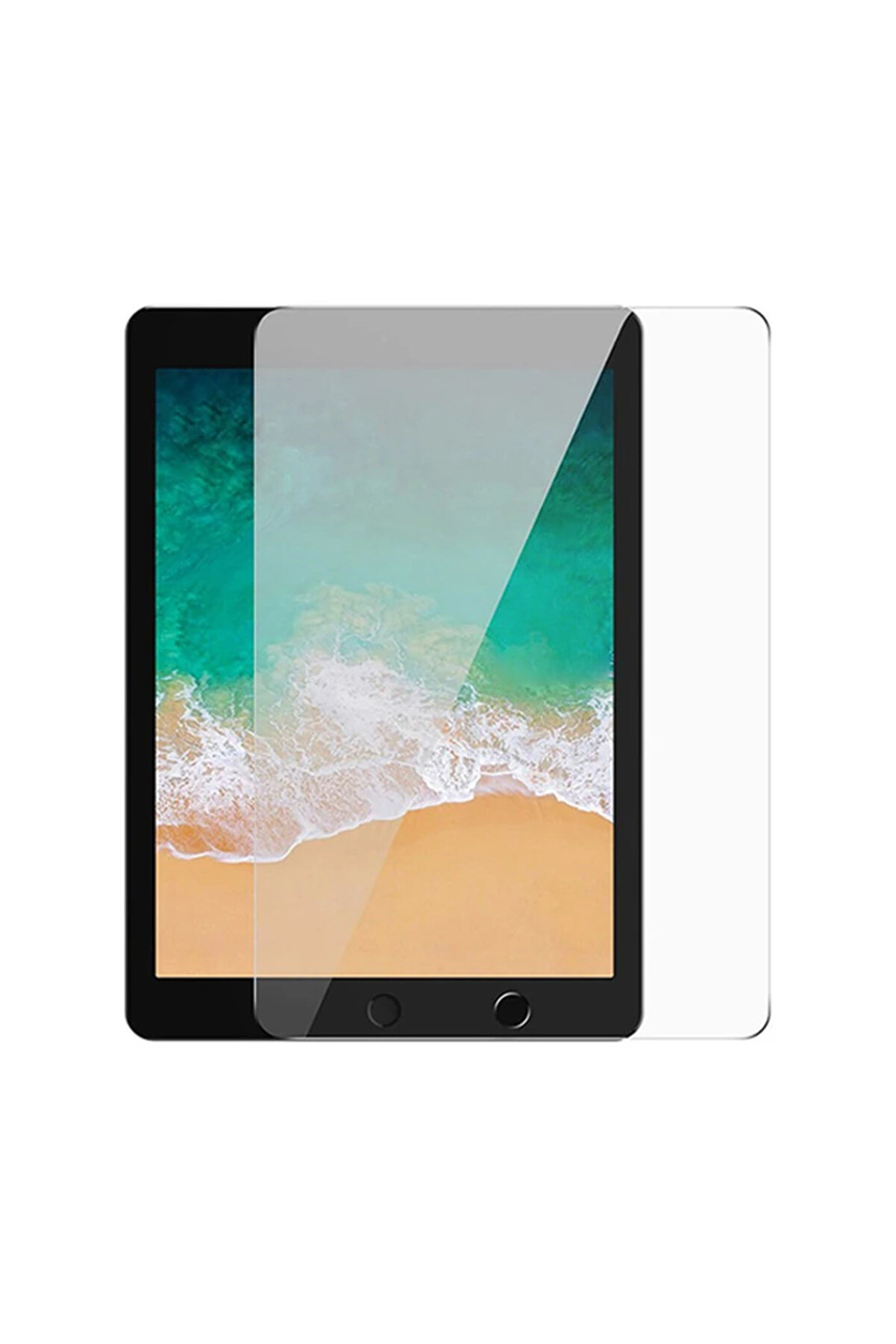 mrpurple ALLY iPad 9.7 Tempered Kırılmaz Cam Ekran Koruyucu-(5775)